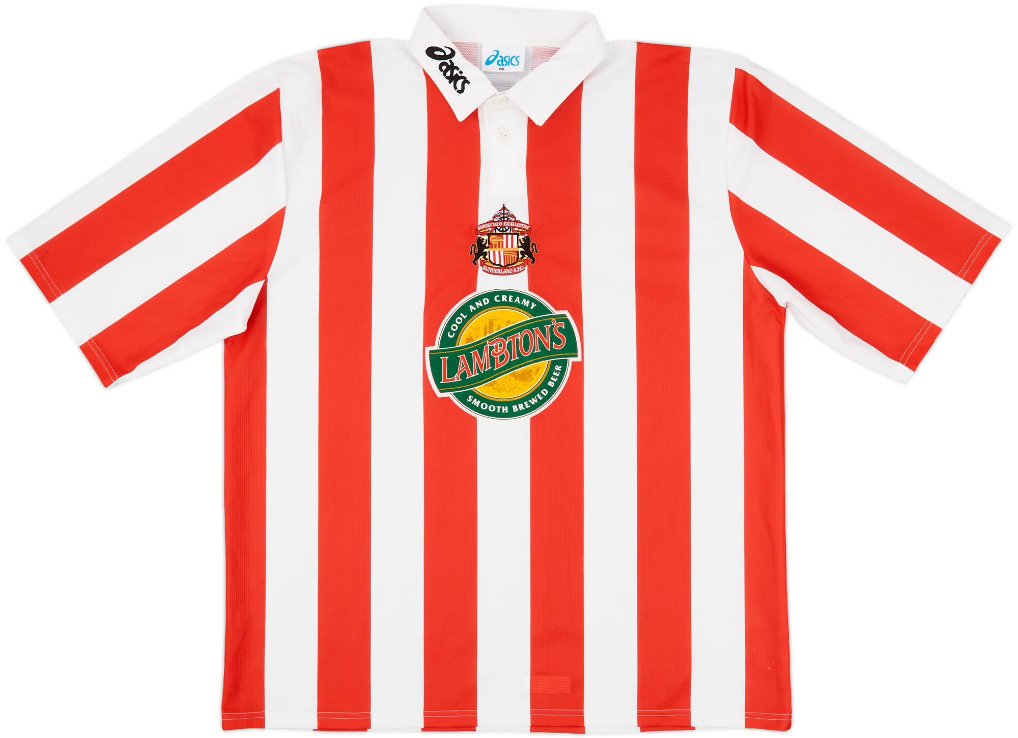 Asics Sunderland Mens SS Home Shirt 1997/99