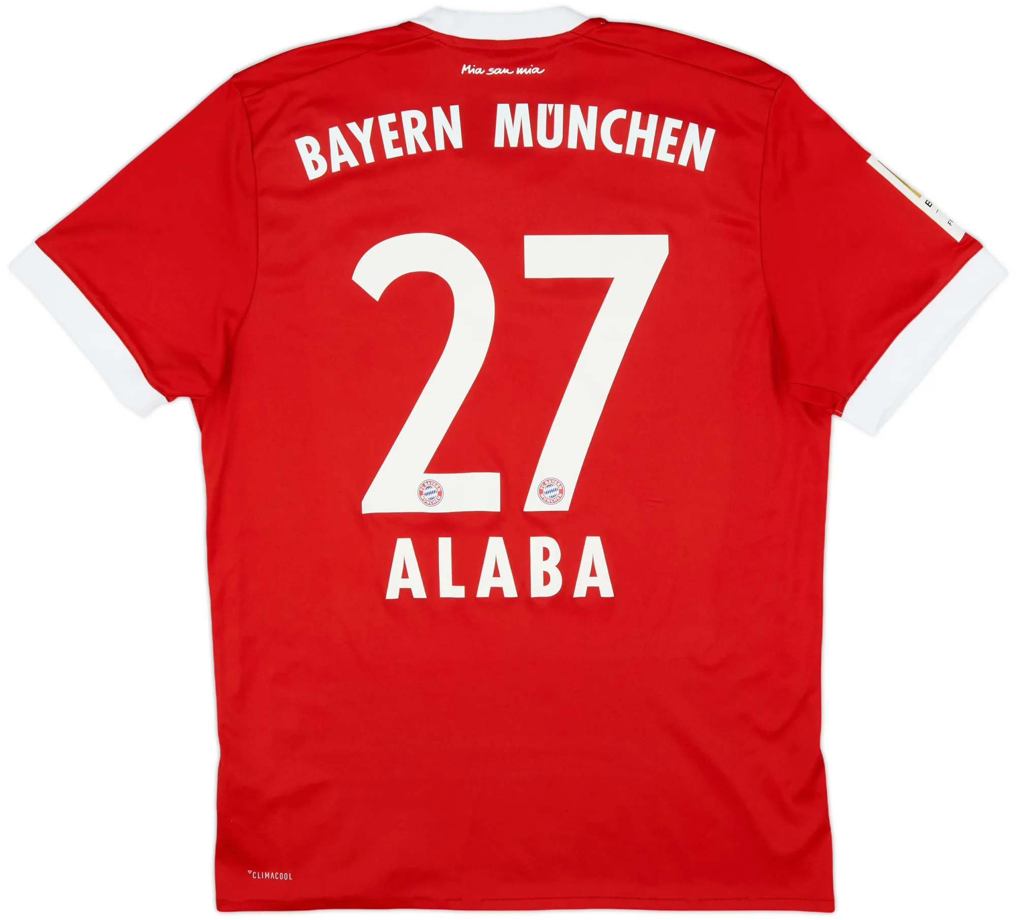 adidas Bayern Munich Mens SS Home Shirt 2017/18