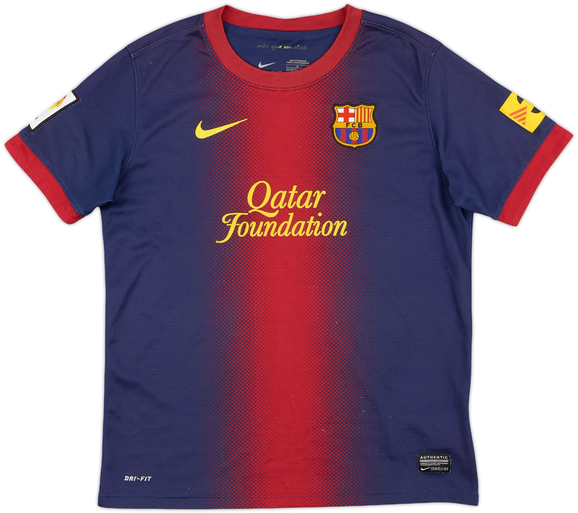 Nike Barcelona Boys SS Home Shirt 2012/13