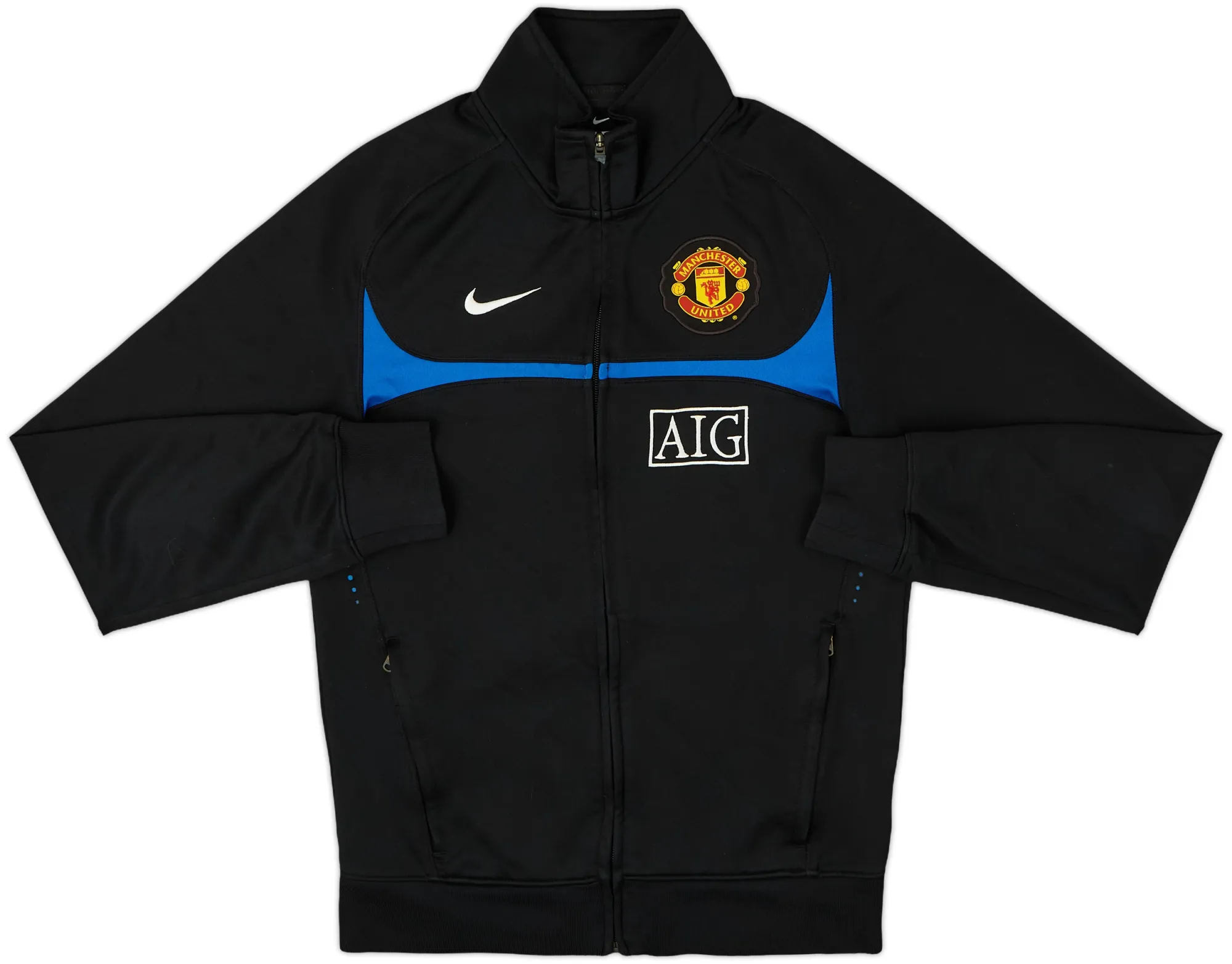 2010-11 Manchester United Nike Track Jacket - 7/10 - (S)