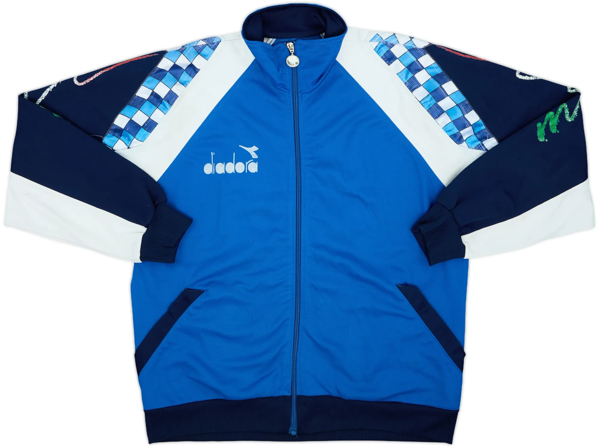 1990 Italy Diadora Track Jacket - 3/10 - (XL)