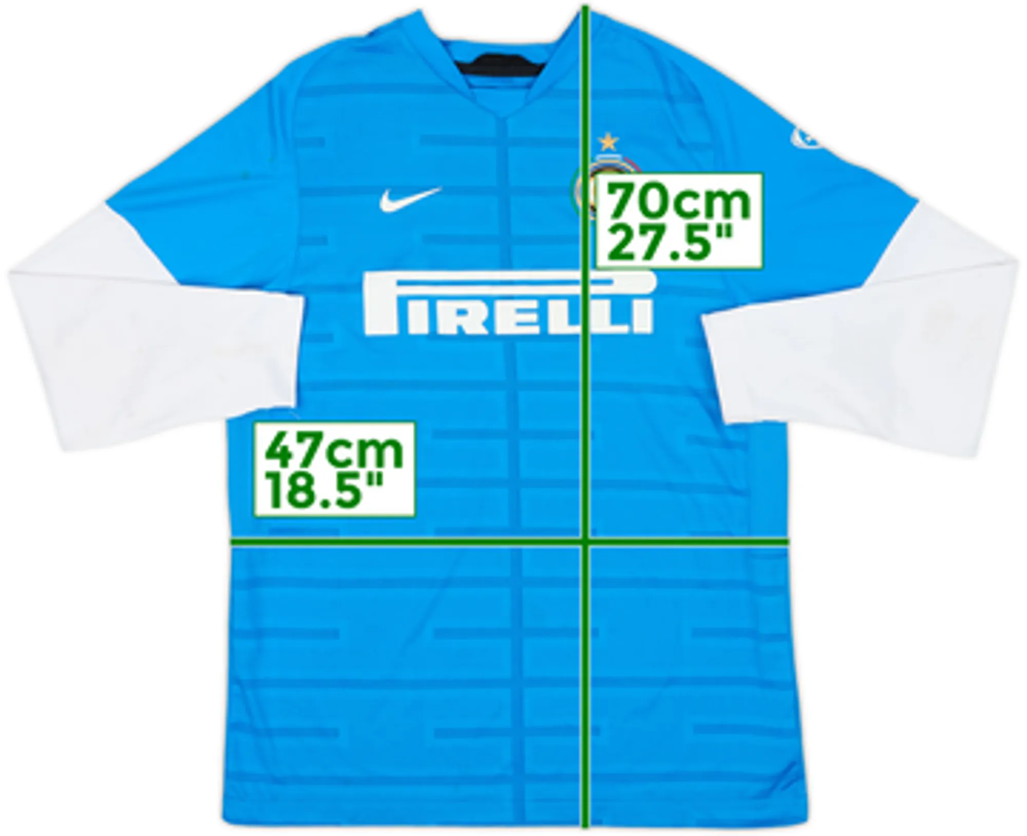 Nike Inter Milan Boys LS Home Shirt 2009/10
