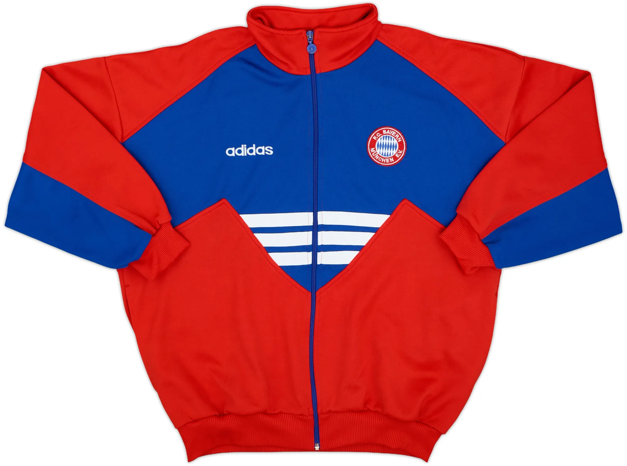 1993-95 Bayern Munich adidas Track Jacket - 9/10 - (L)