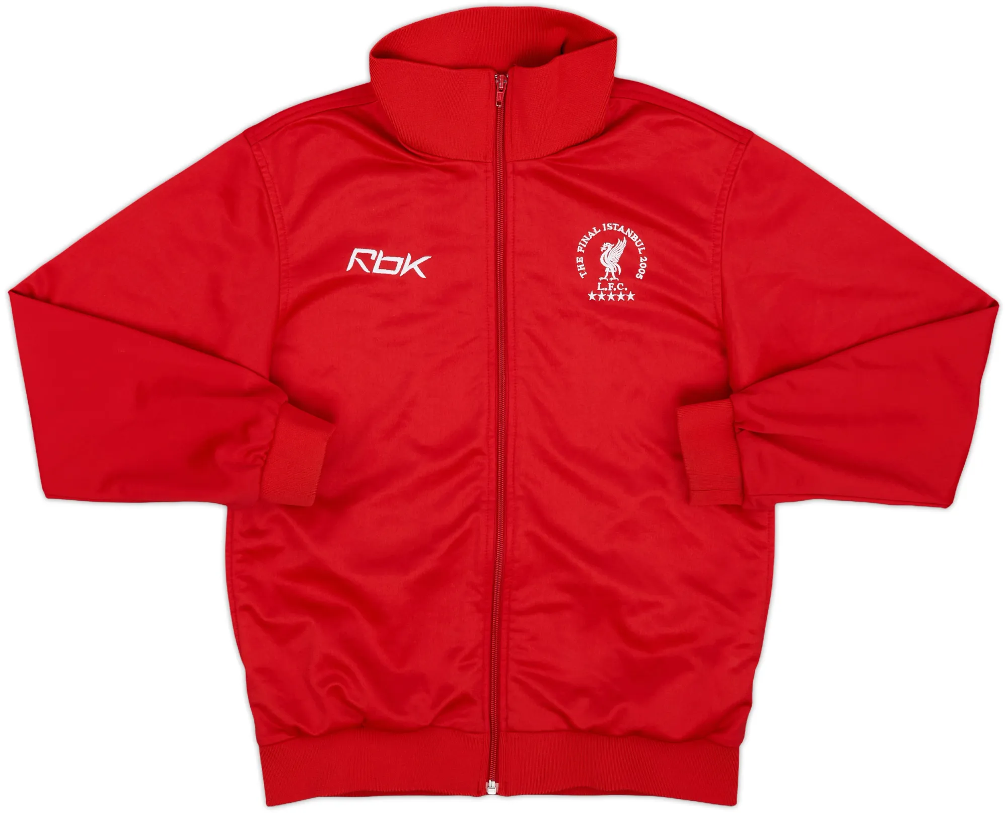 2005 Liverpool Reebok The Final Istanbul Track Jacket - 9/10 - (XS)