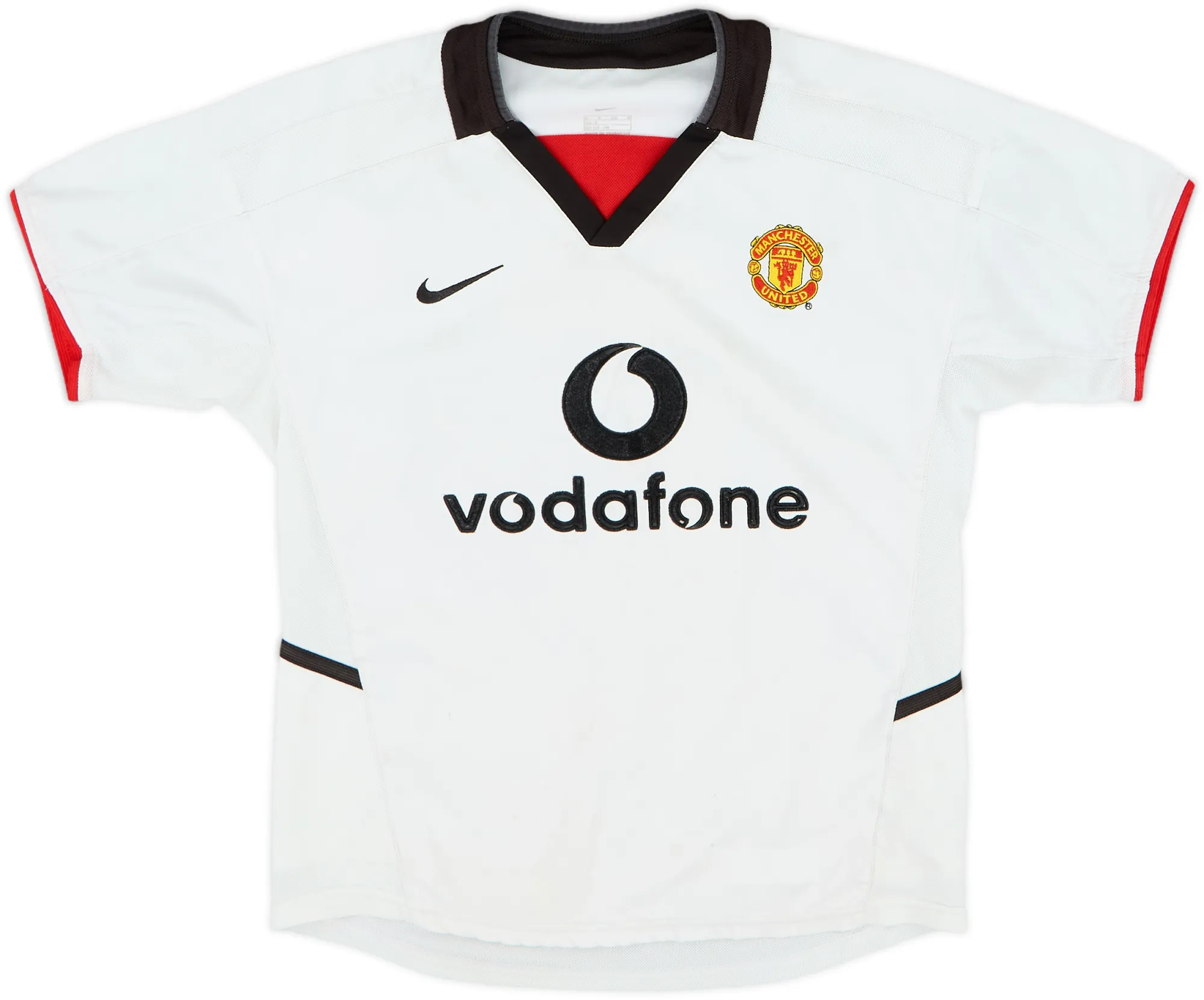 Nike Manchester United Boys SS Away Shirt 2002/03