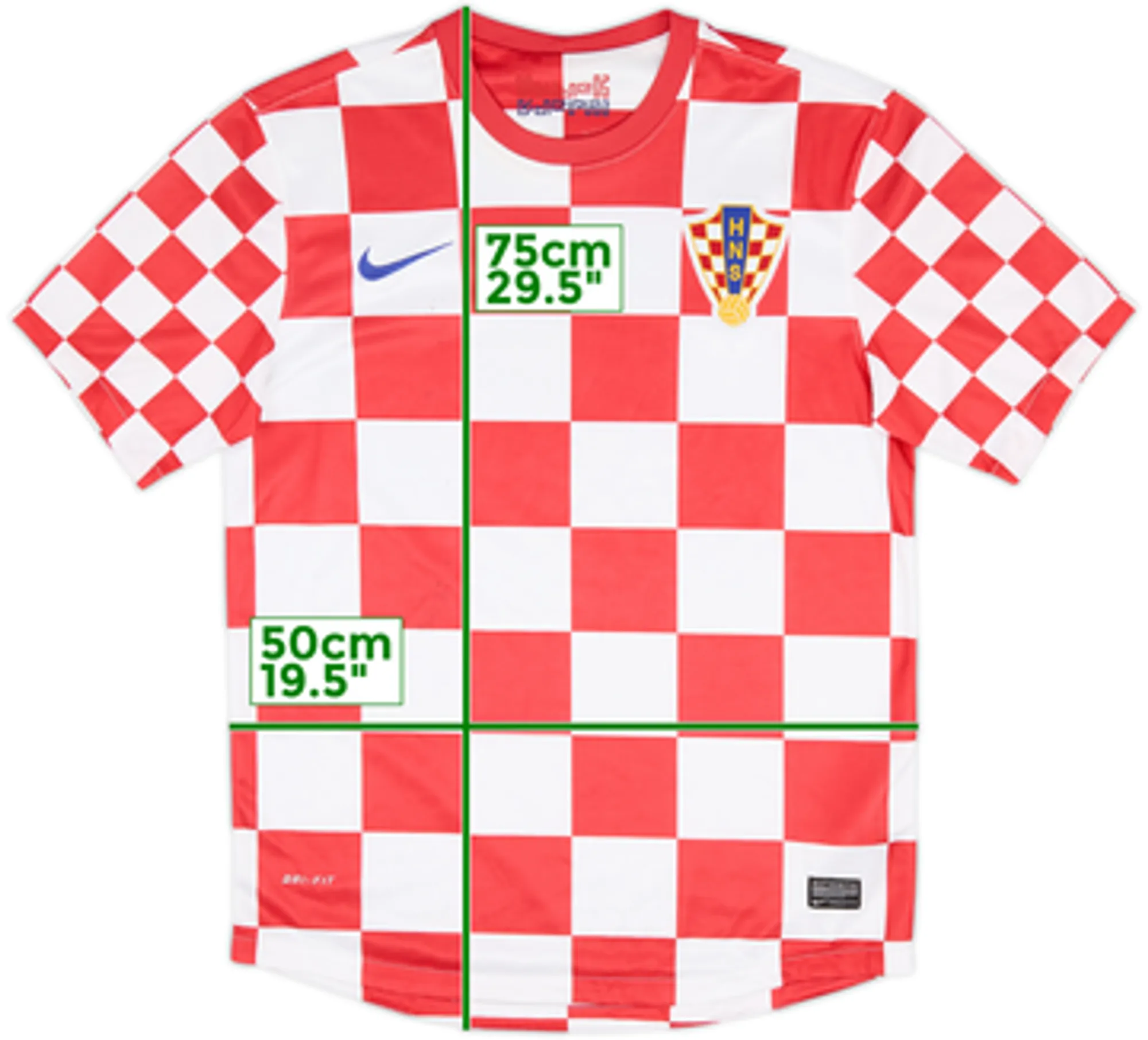 Nike Croatia Mens SS Home Shirt 2014