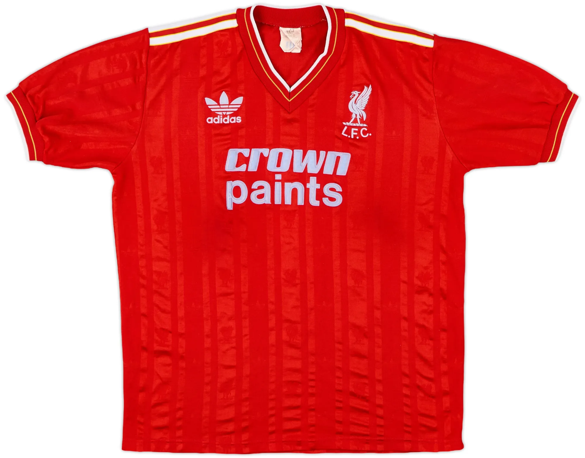 adidas Liverpool Mens SS Home Shirt 1985/87