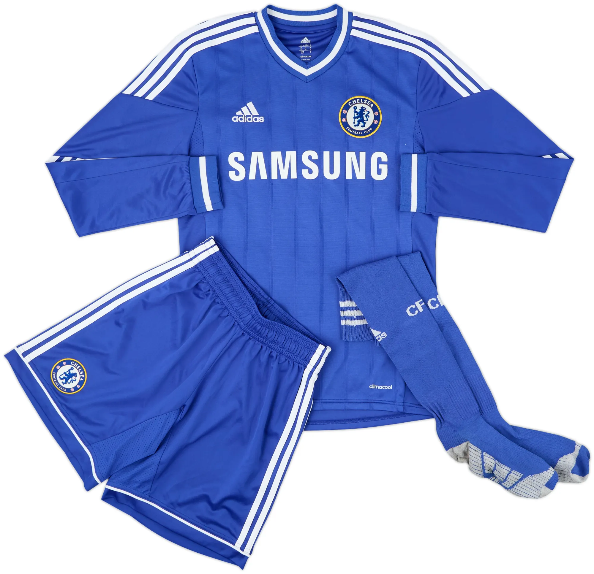 adidas Chelsea Mens SS Home Mini Kit 2013/14