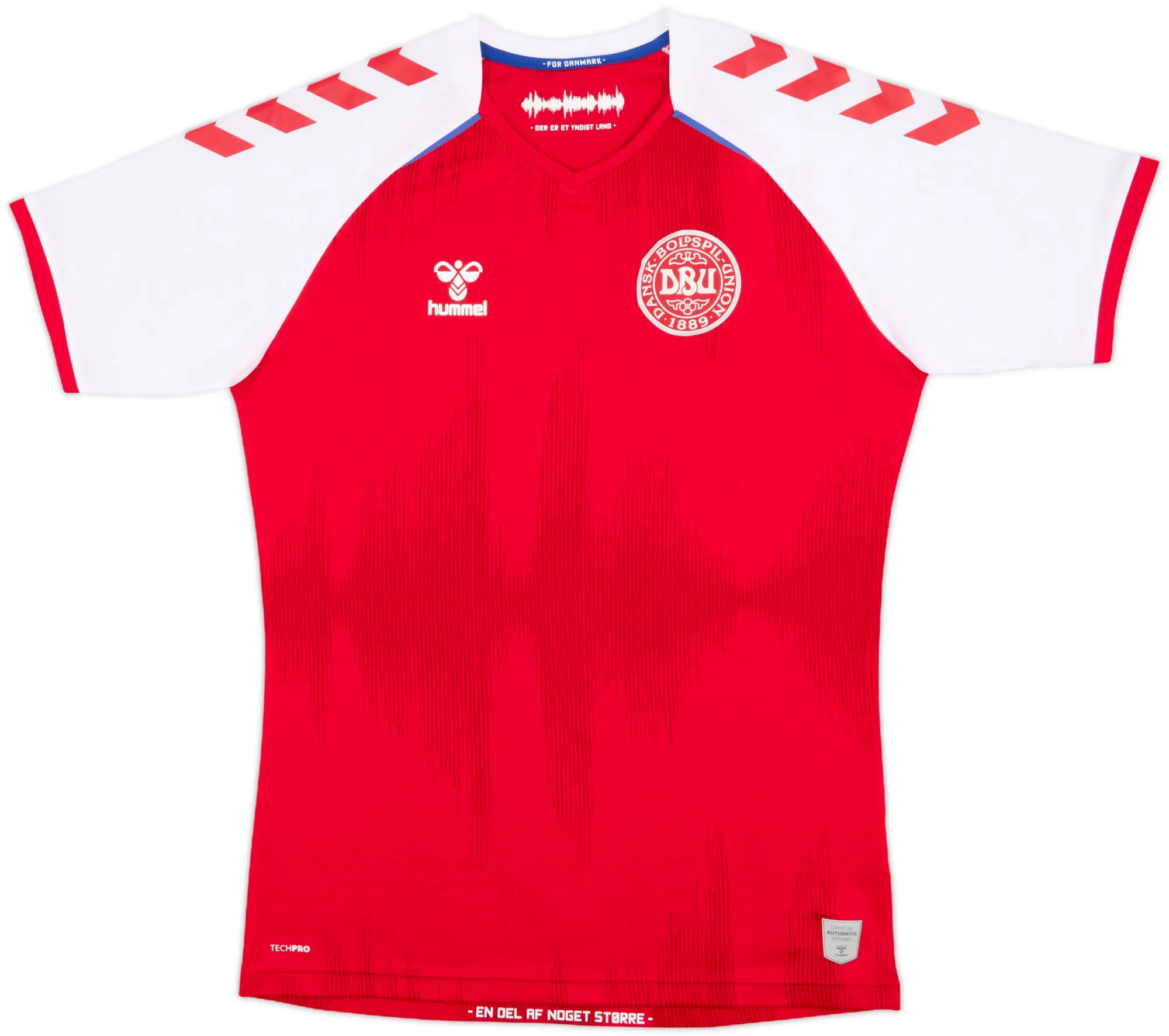 Hummel Denmark Mens SS Home Shirt 2020