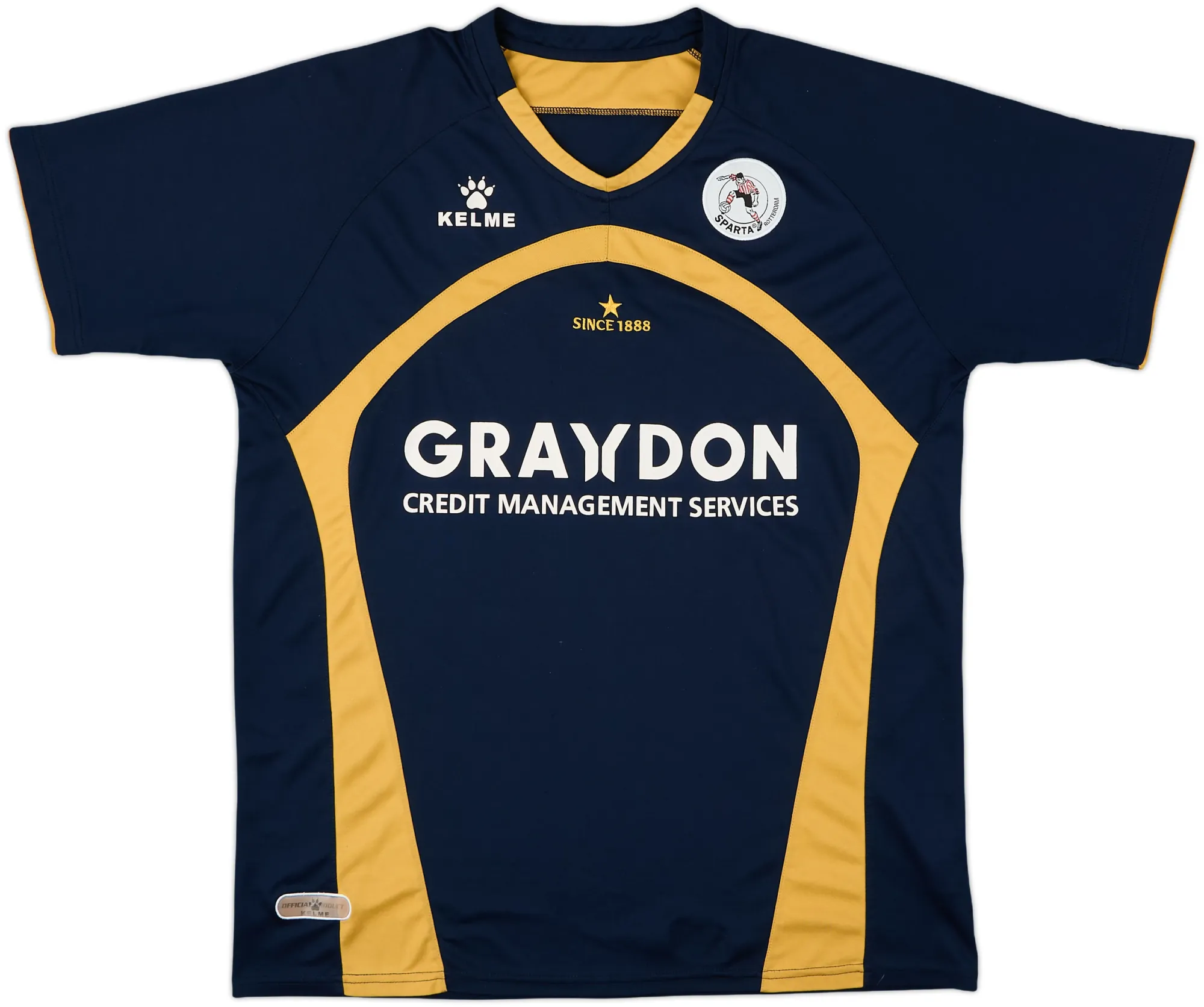 Kelme Sparta Rotterdam Mens SS Away Shirt 2007/08