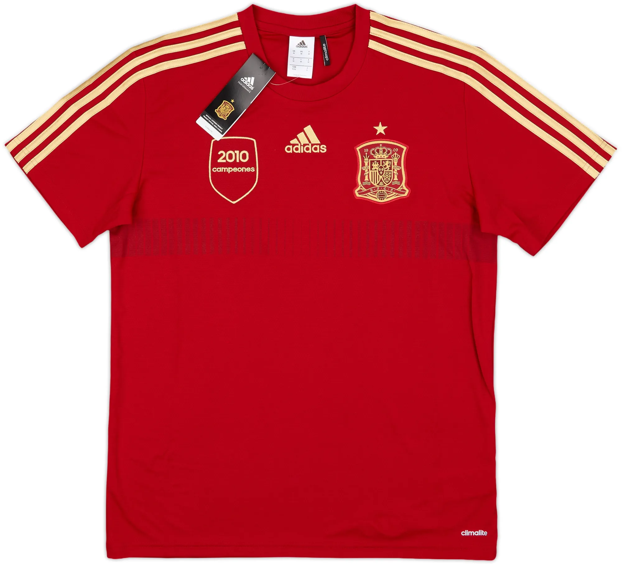adidas Spain Mens SS Home Shirt 2013