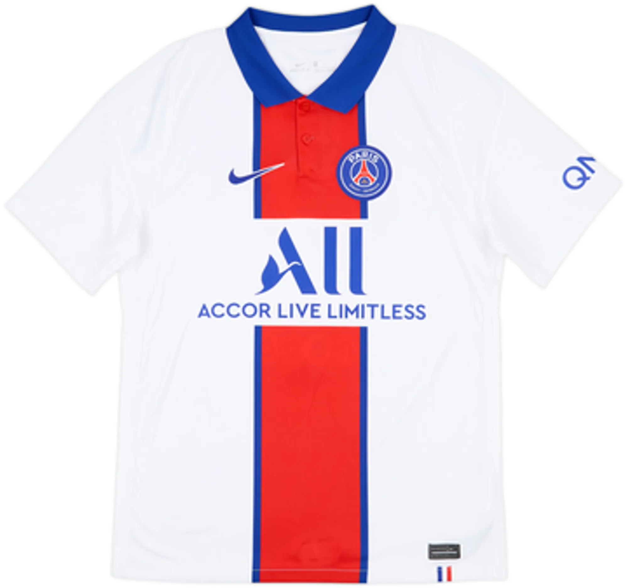 Nike Paris Saint Germain Mens SS Away Shirt 2020/21