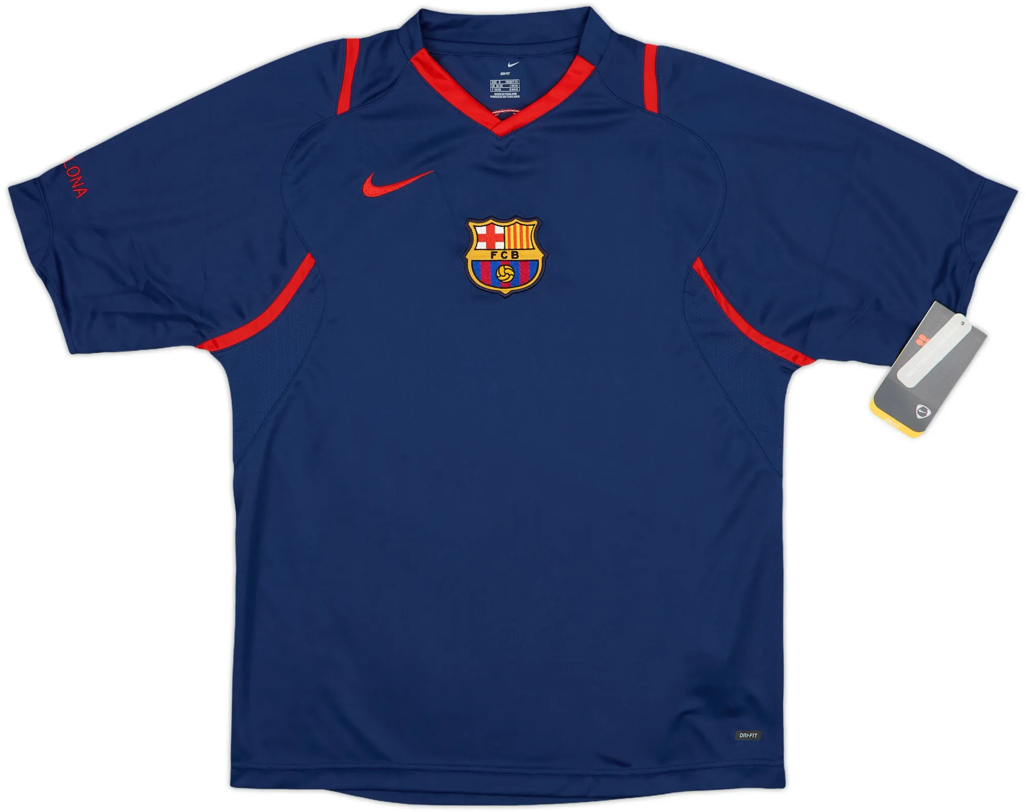 Nike Barcelona Mens SS Home Shirt 2006/07