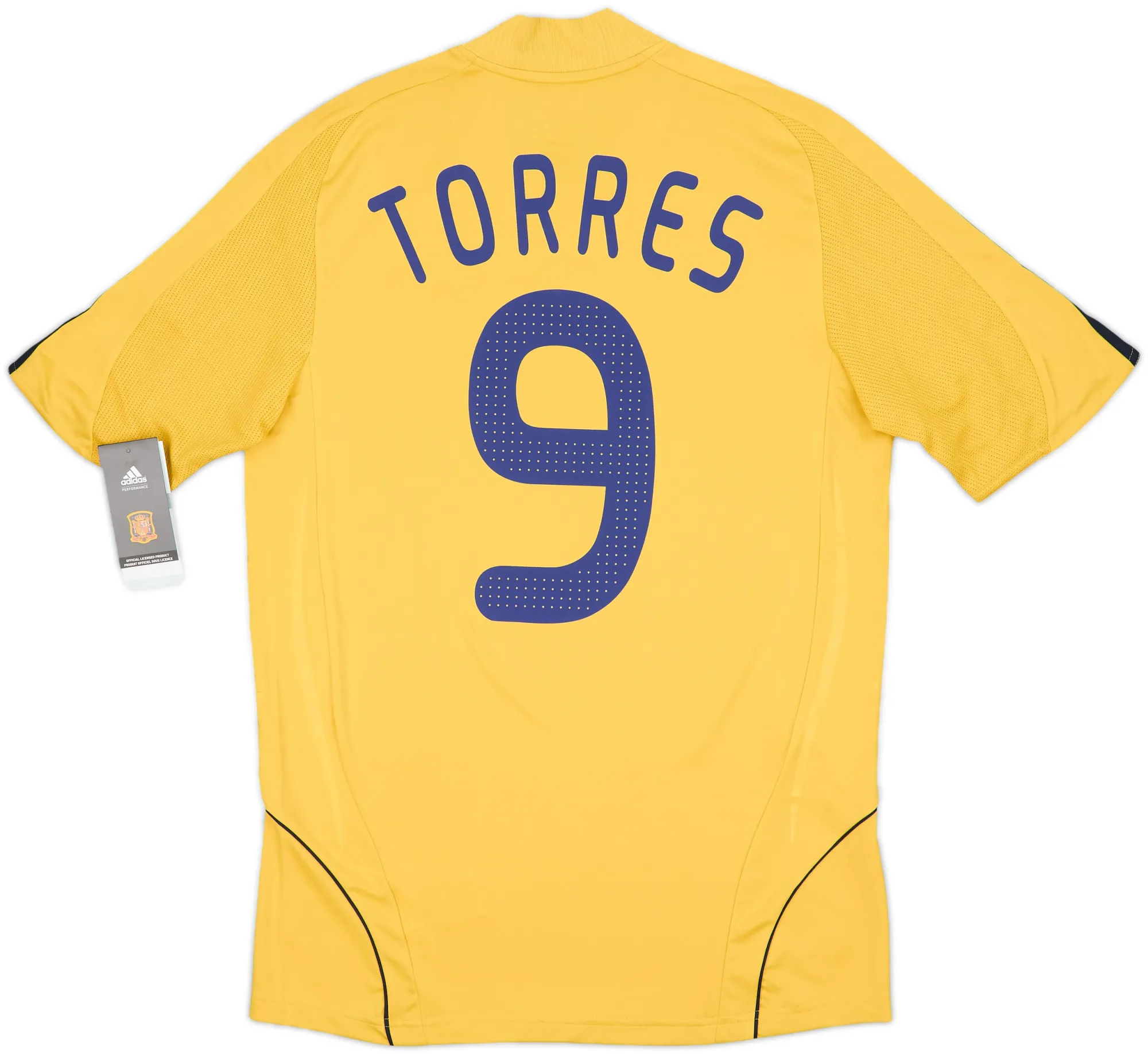 adidas Spain Mens SS Away Shirt 2008