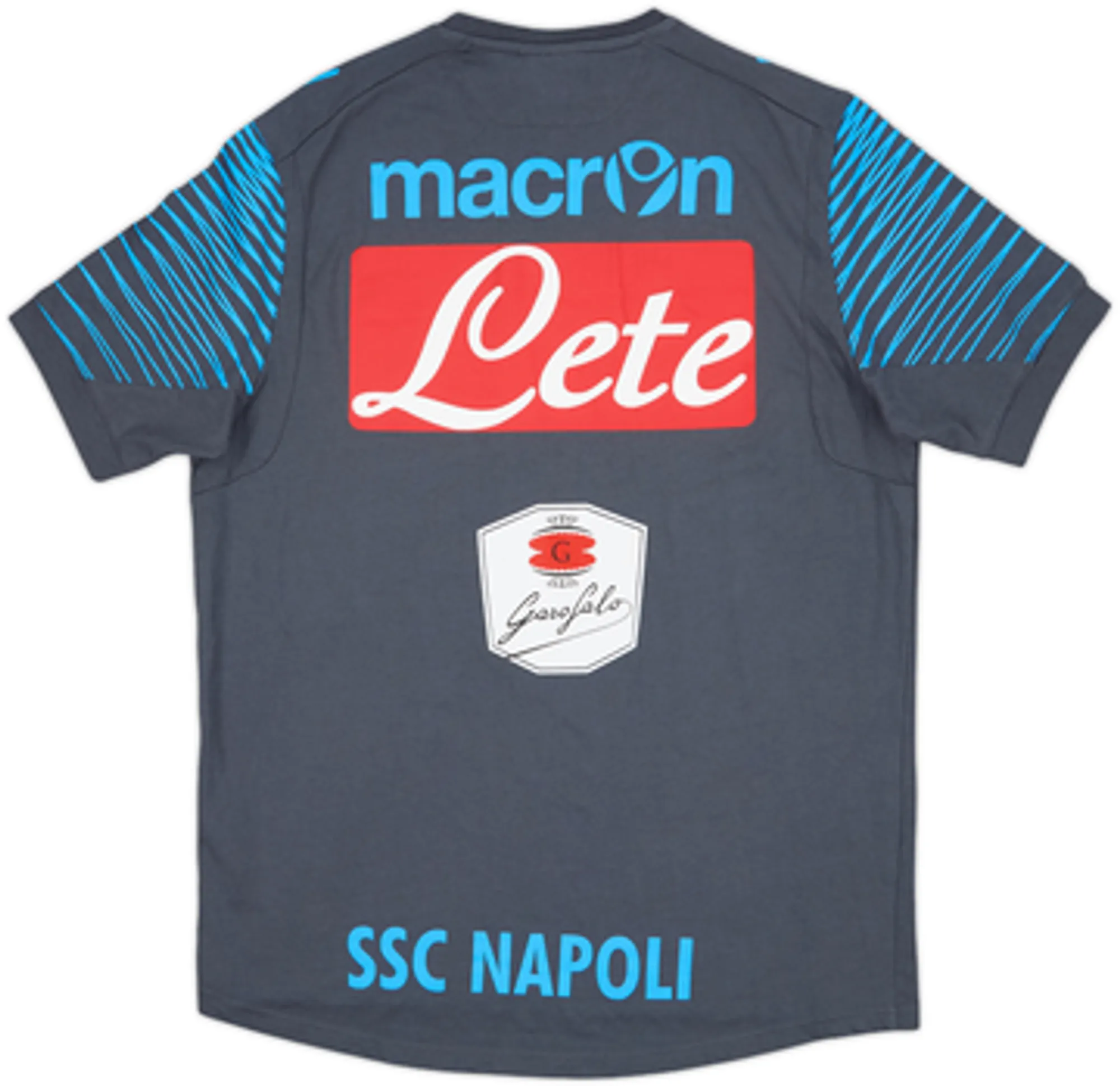 Macron Napoli Mens SS Player Issue Home Shirt 2014/15