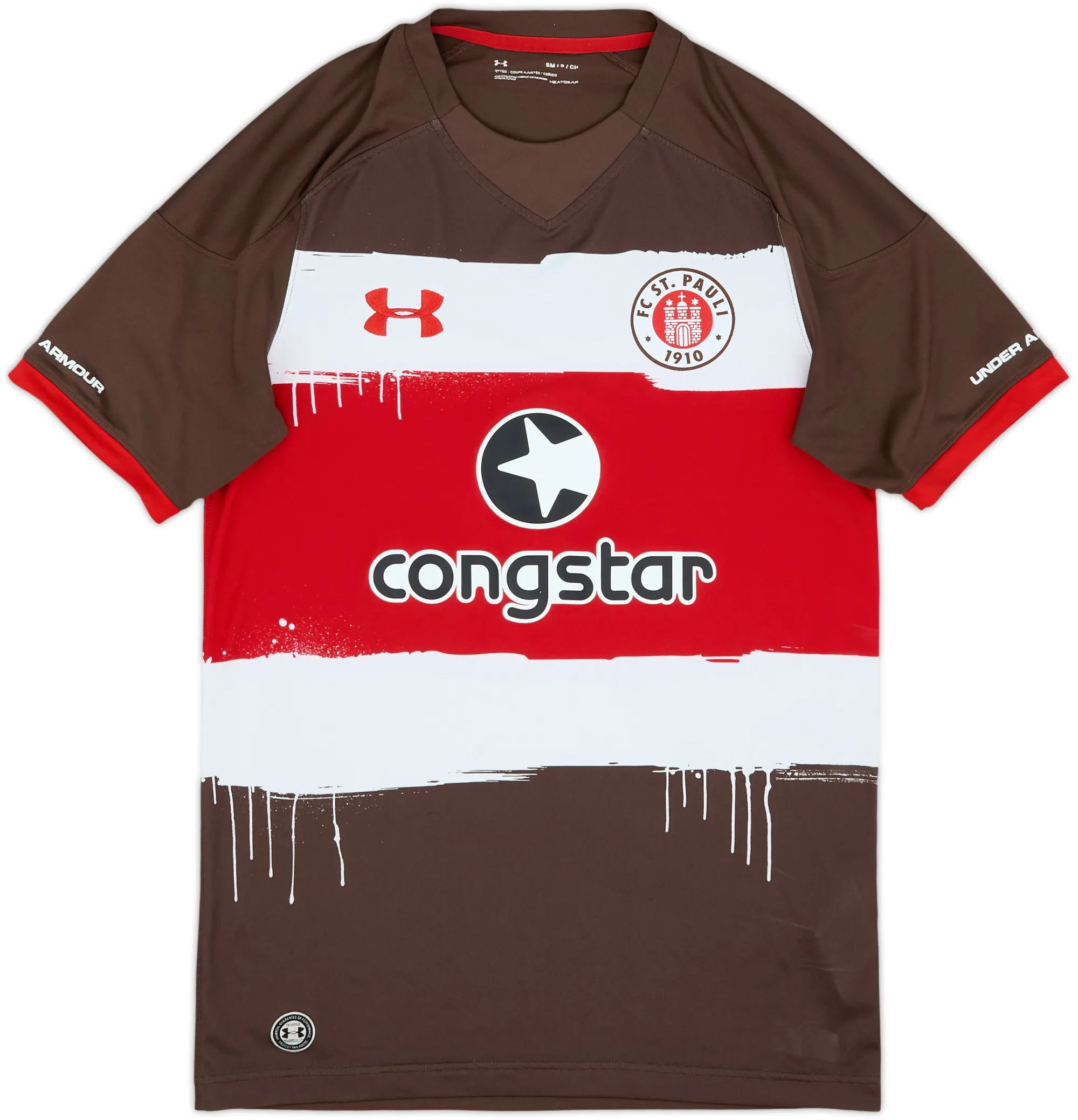 Under Armour St. Pauli Mens SS Home Shirt 2017/18