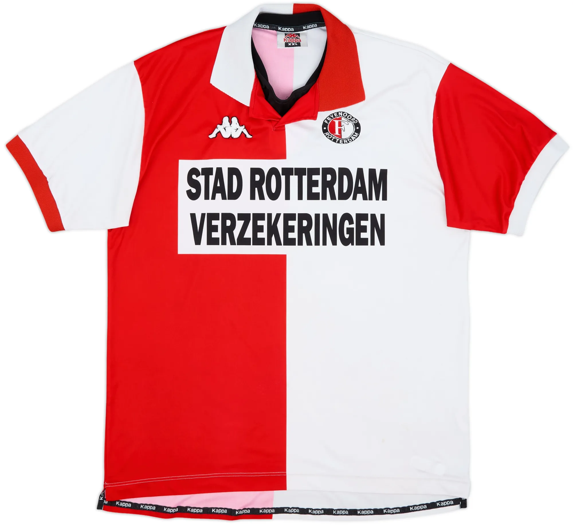 Kappa Feyenoord Mens SS Home Shirt 2000/01