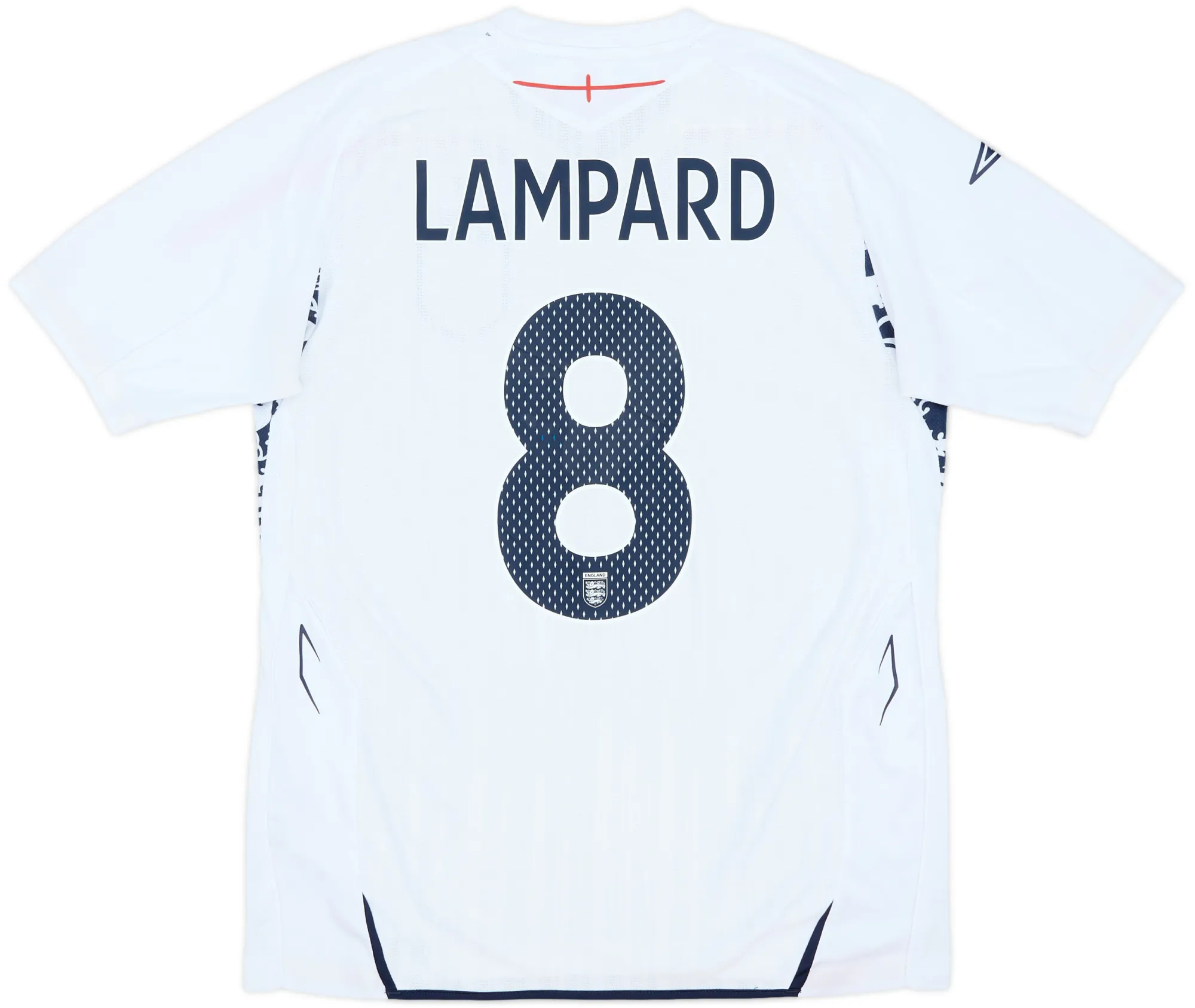 Umbro England Mens SS Home Shirt 2007