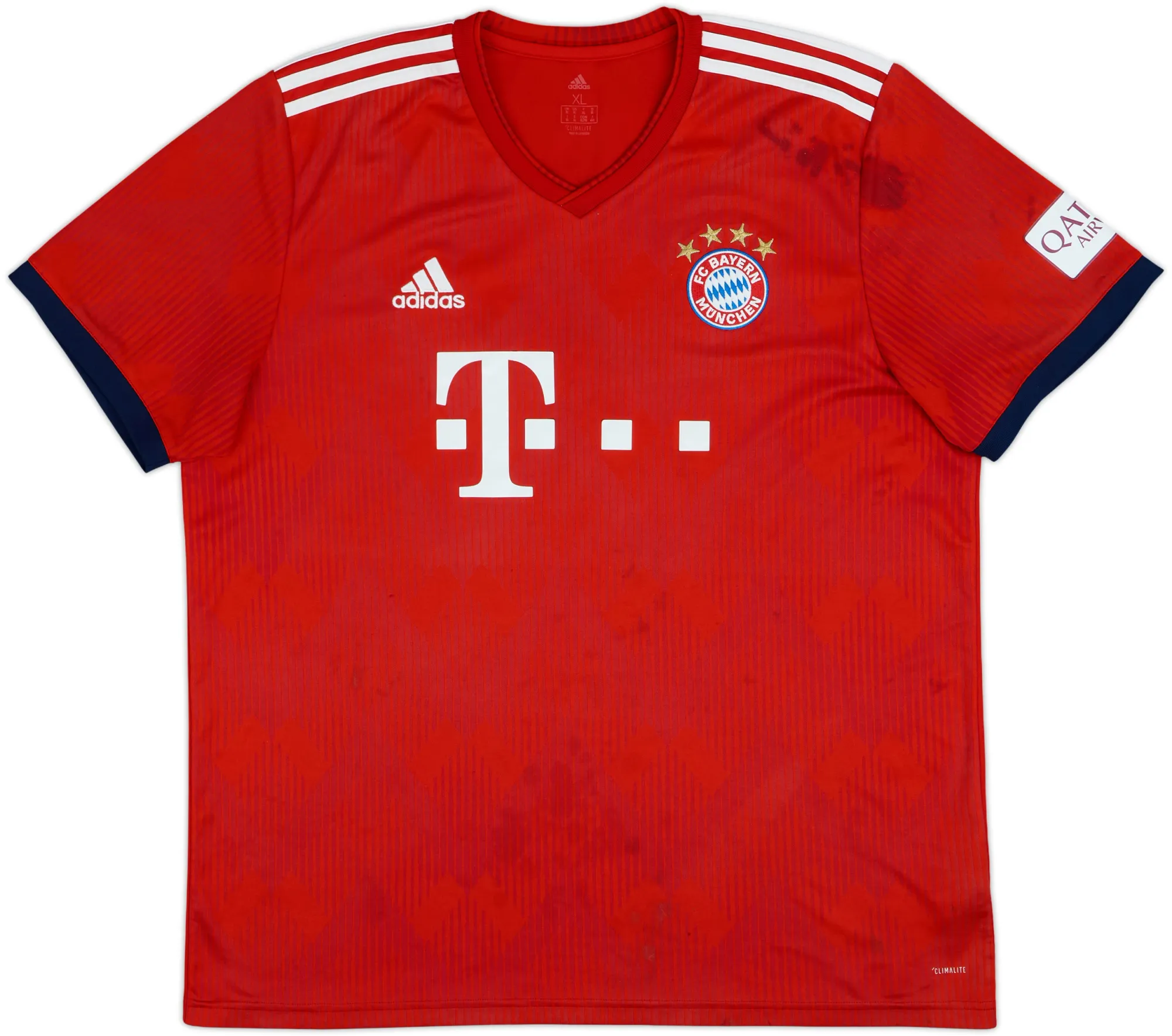 adidas Bayern Munich Mens SS Home Shirt 2018/19