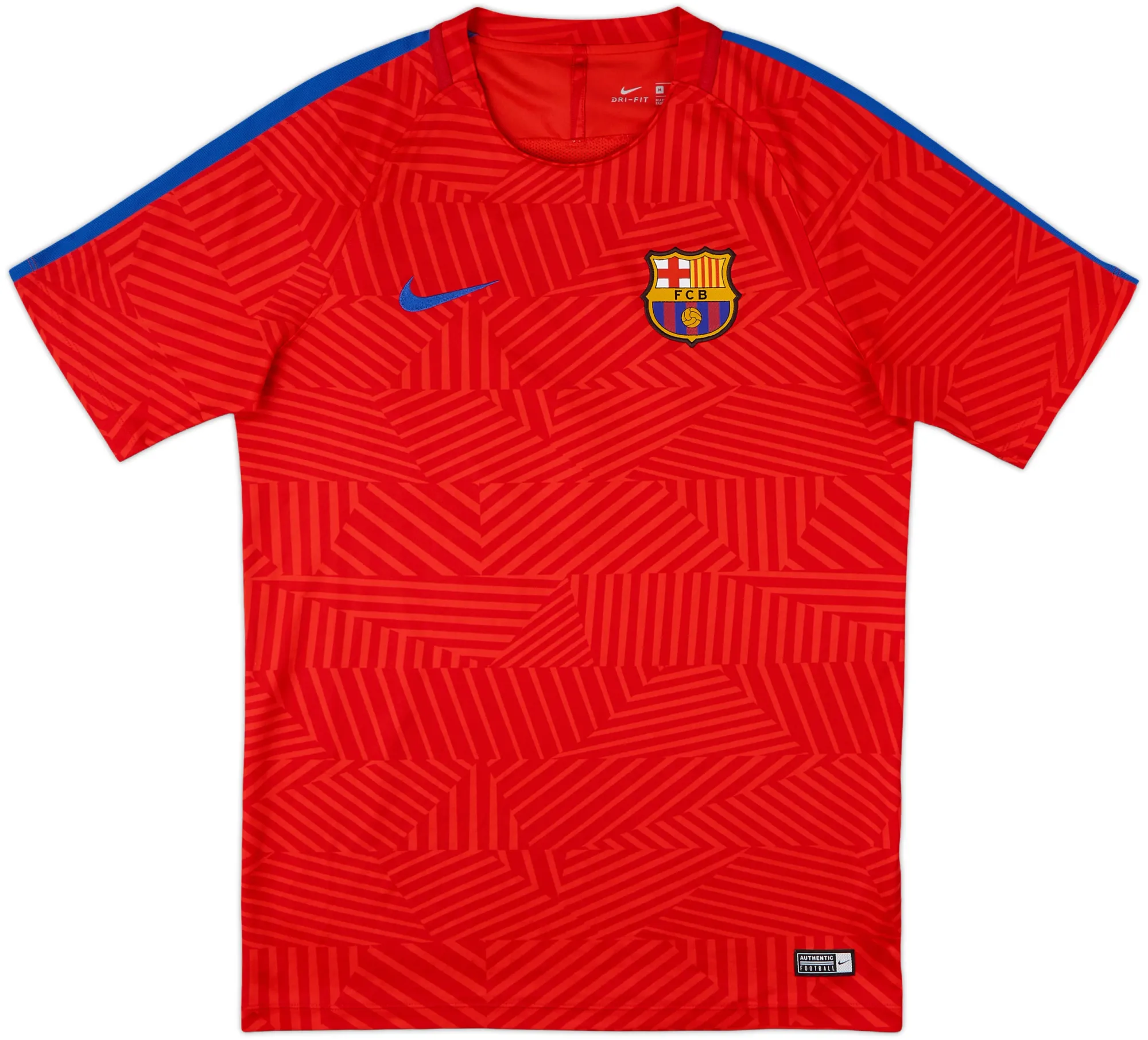 Nike Barcelona Mens SS Home Shirt 2016/17
