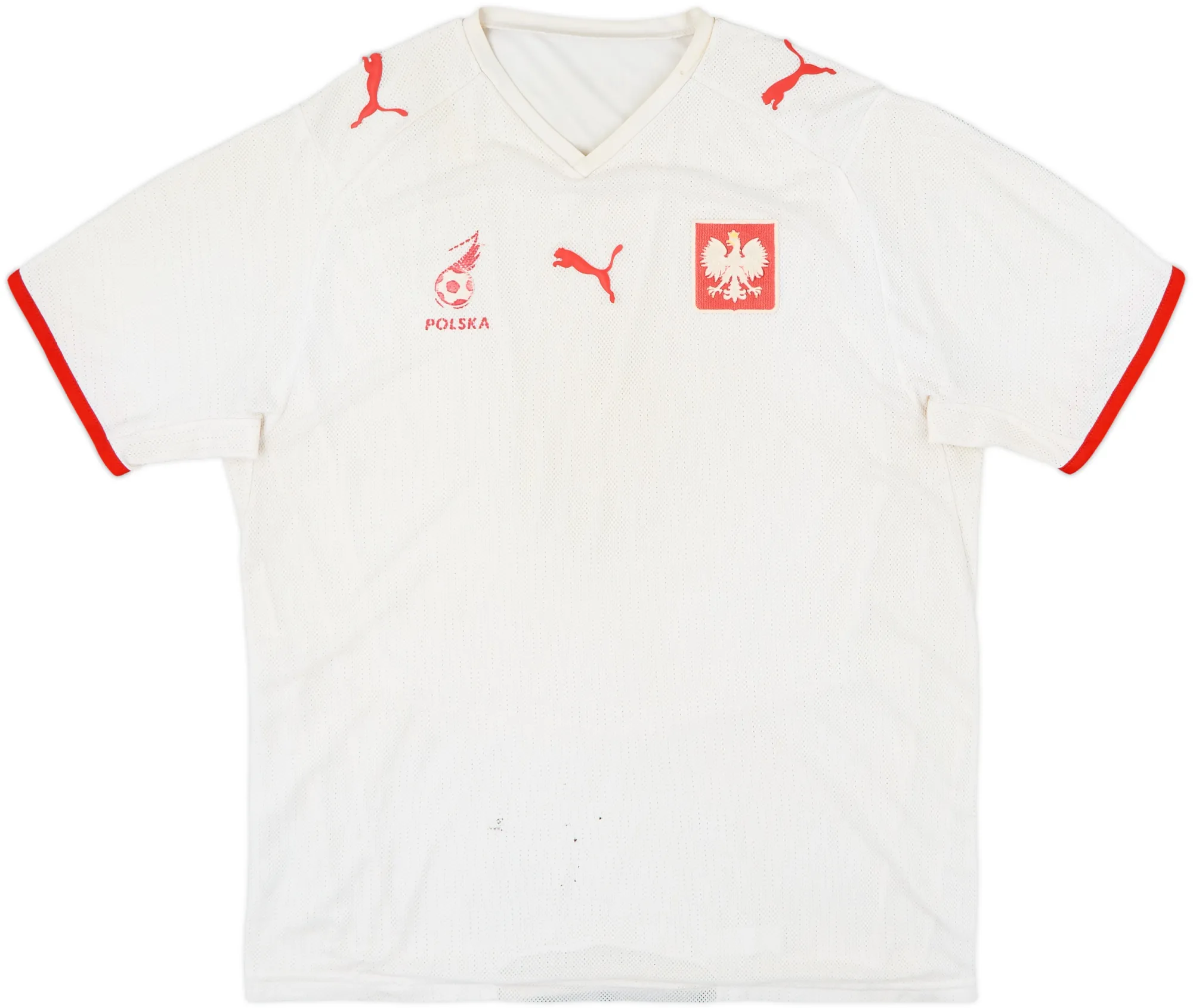 Puma Poland Mens SS Home Shirt 2008