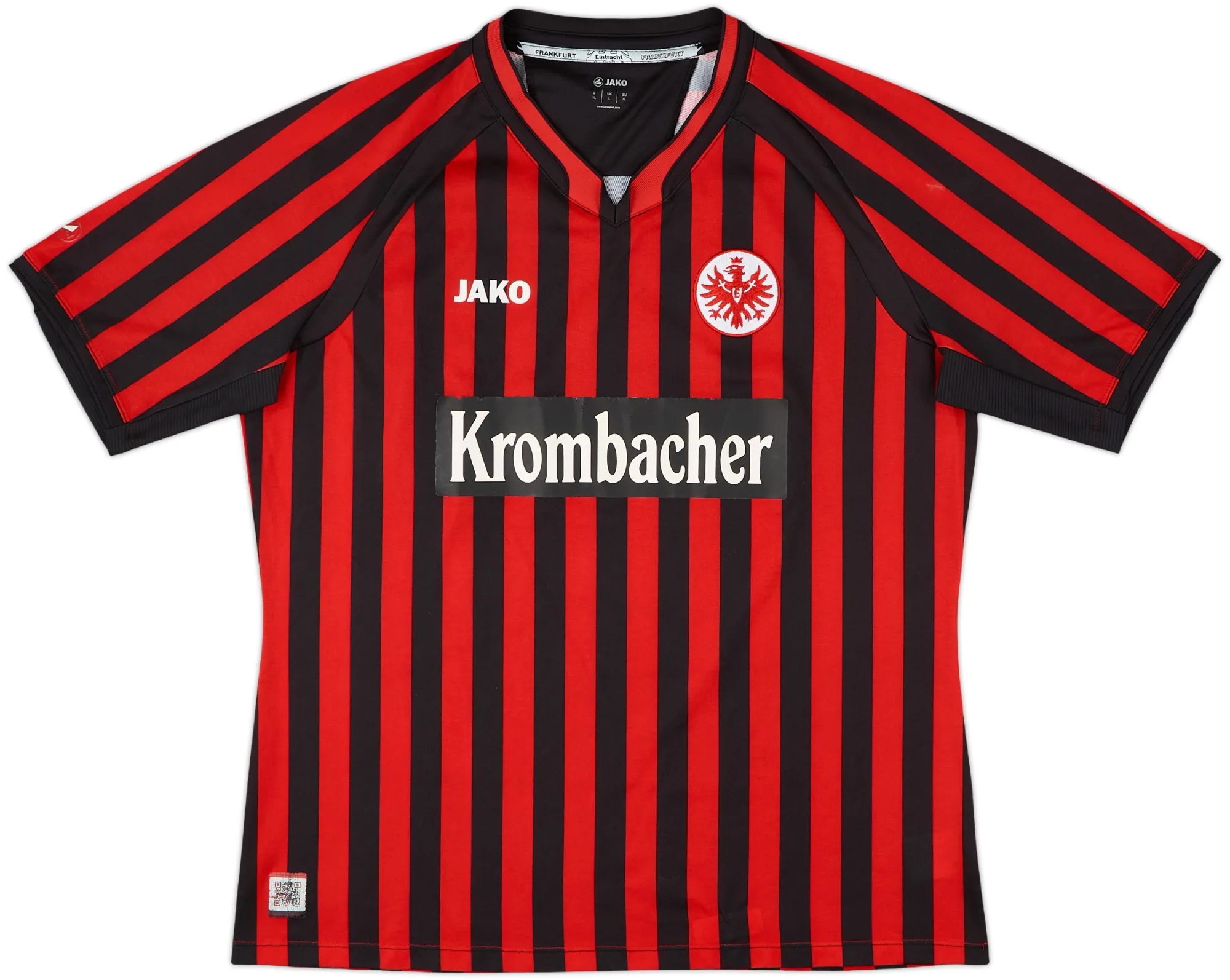 Jako Eintracht Frankfurt Mens SS Home Shirt 2012/13