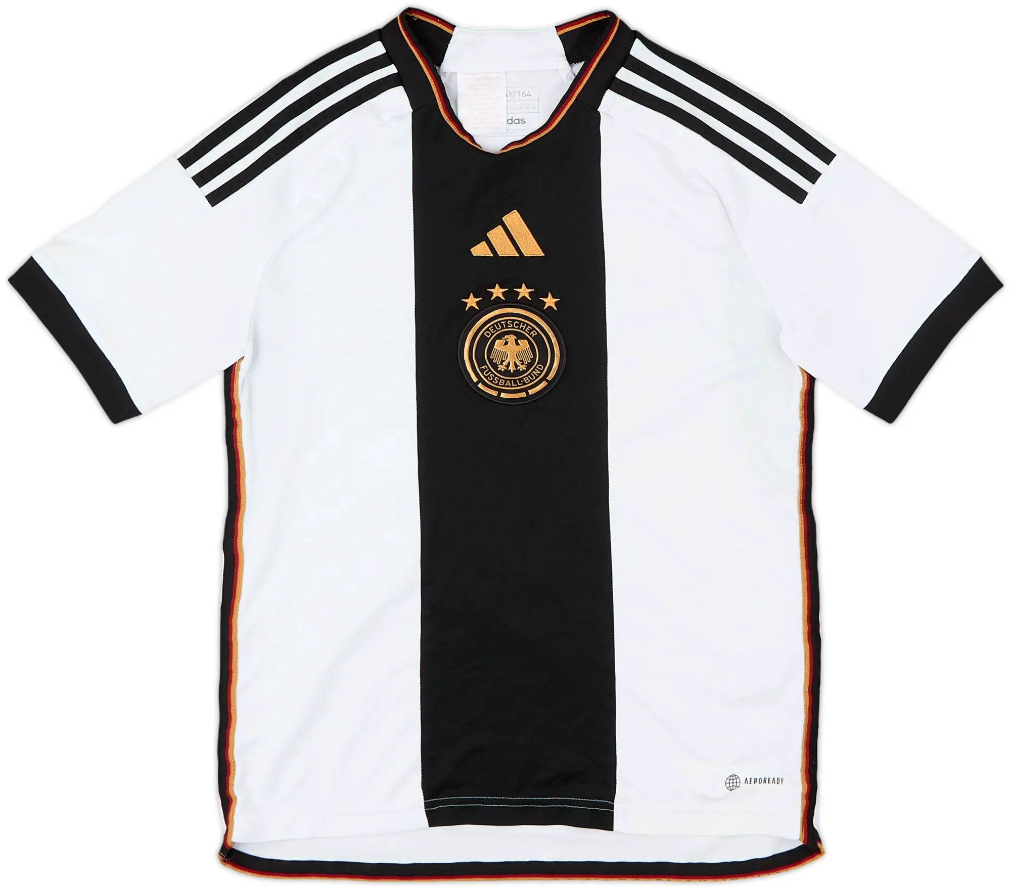 adidas Germany Boys SS Home Shirt 2022