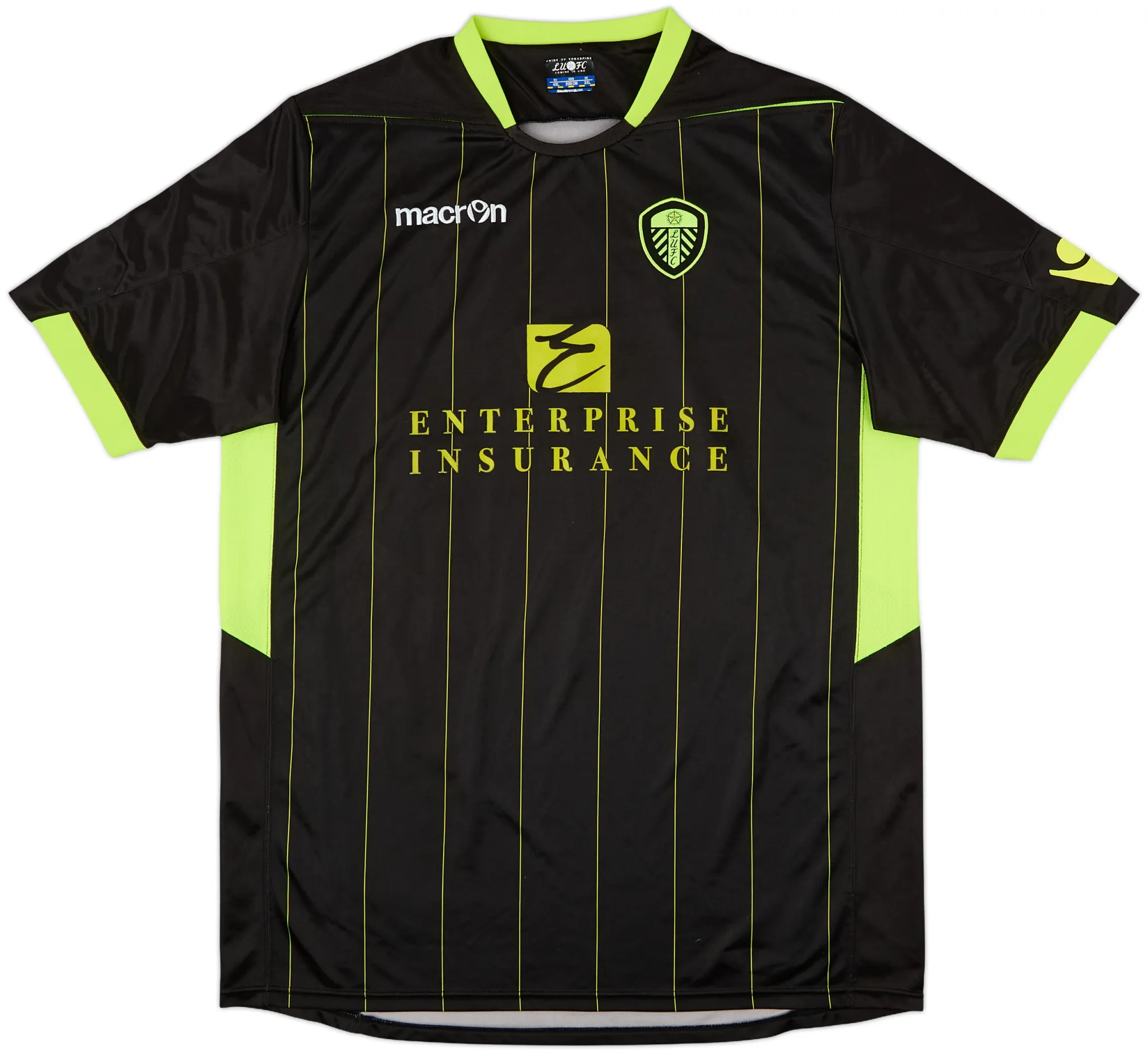 Macron Leeds United Mens SS Away Shirt 2011/12