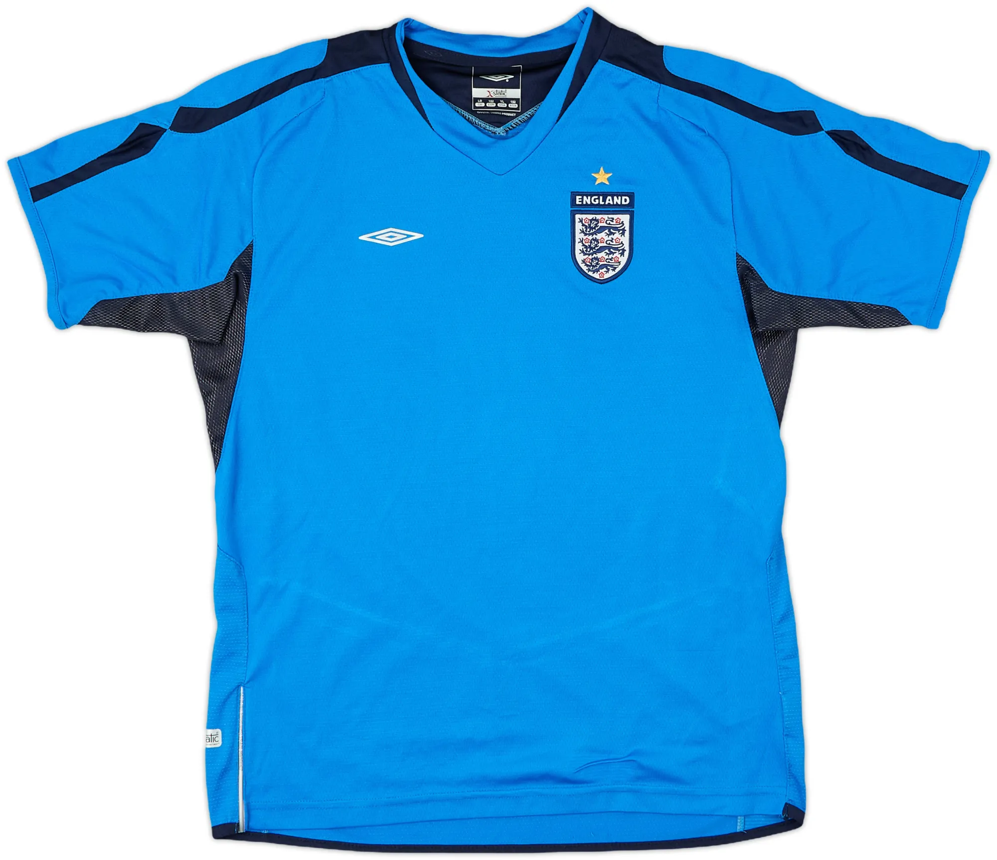 Umbro England Boys SS Home Shirt 2004