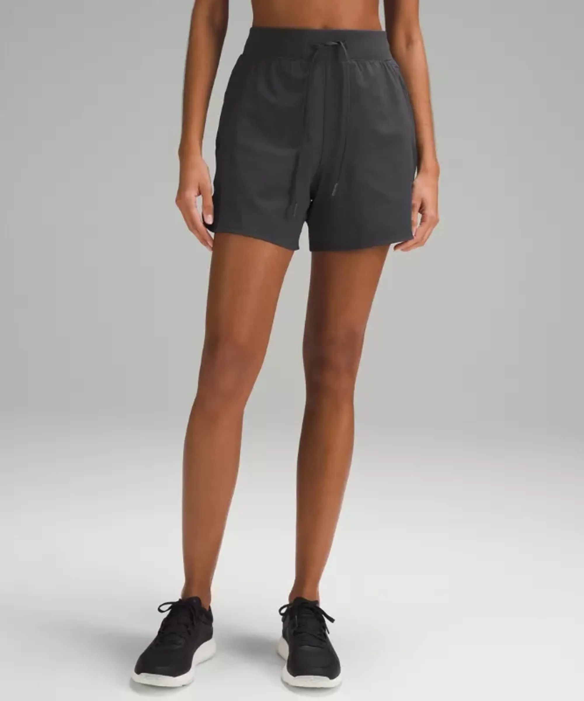 lululemon – Women's License to Train High-Rise Shorts – 4" – Color Grey – Size 0