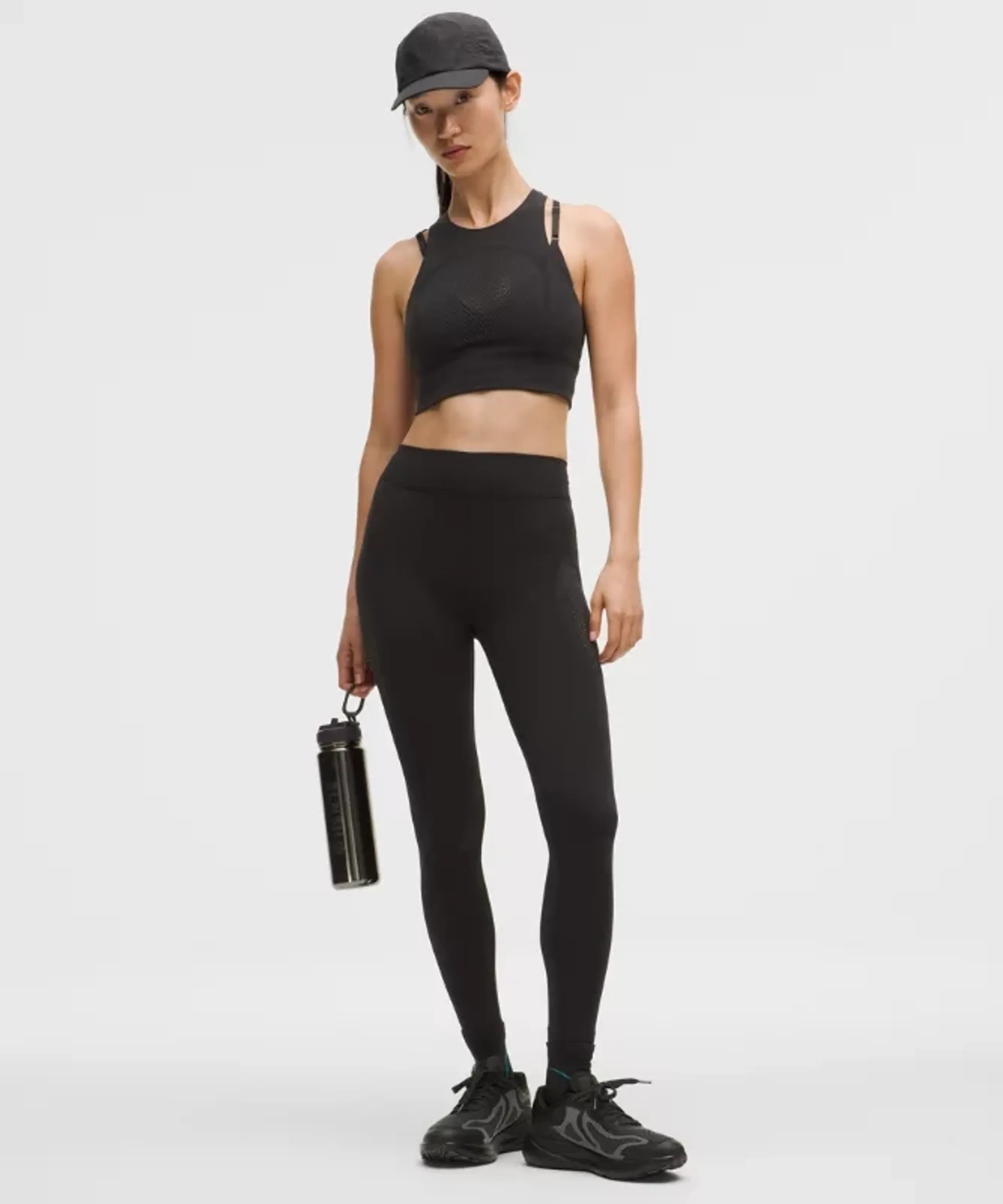 lululemon – Women's RevealKnit High-Rise Tight Leggings SLNSH Collection – 28" – Color Black – Size 10