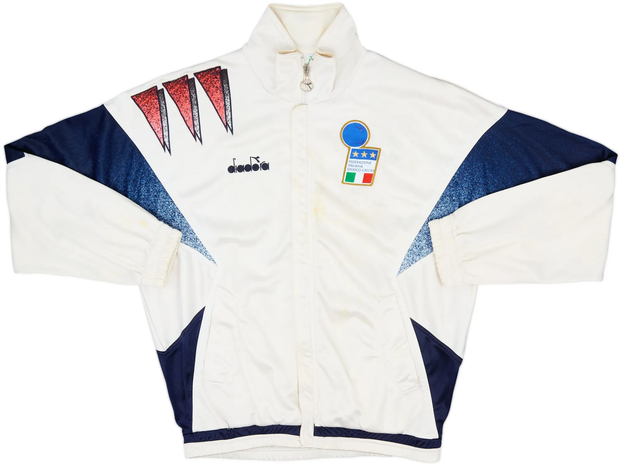 1992 Italy Diadora Track Jacket - 4/10 - (L)