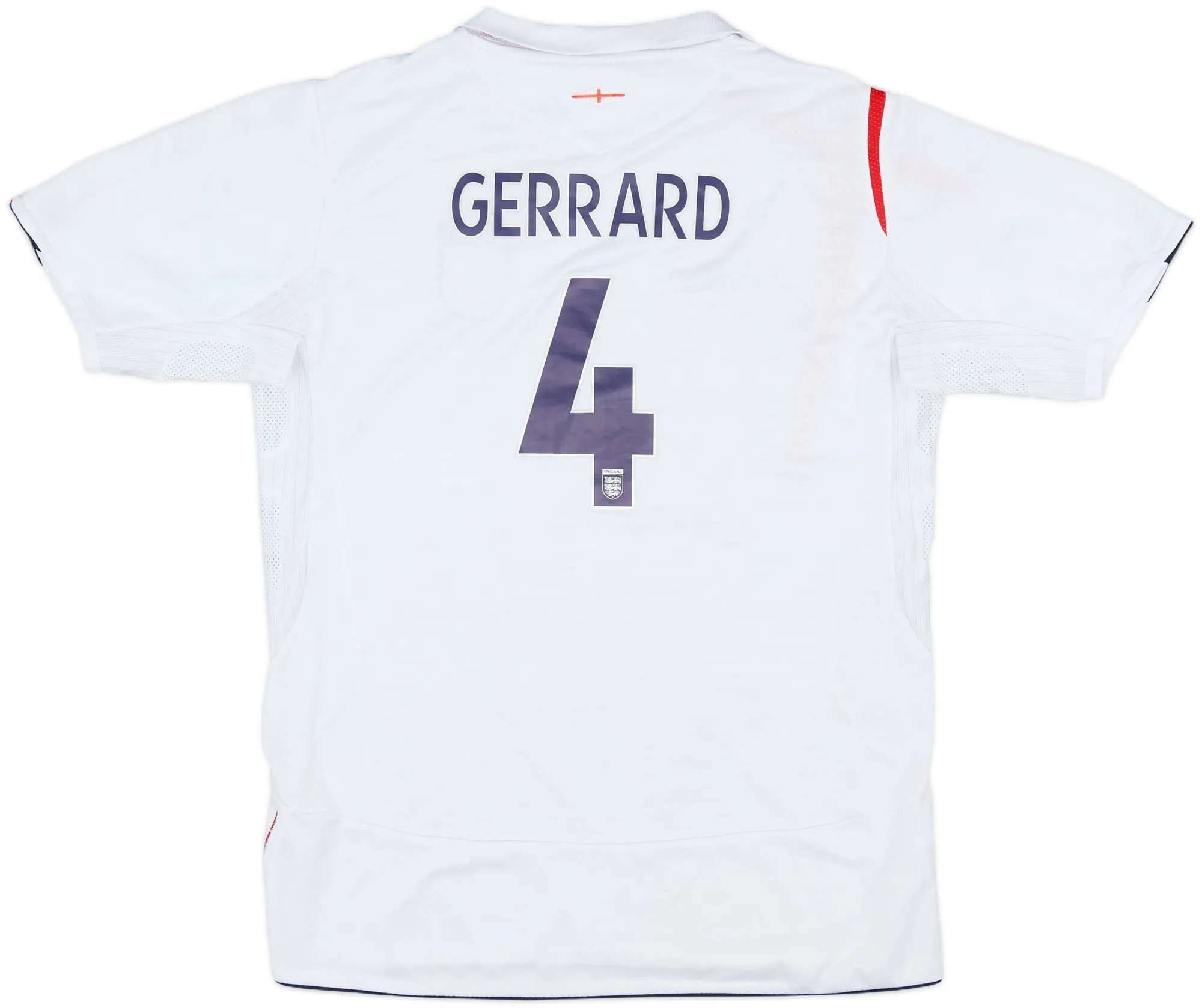 Umbro England Boys SS Home Shirt 2005