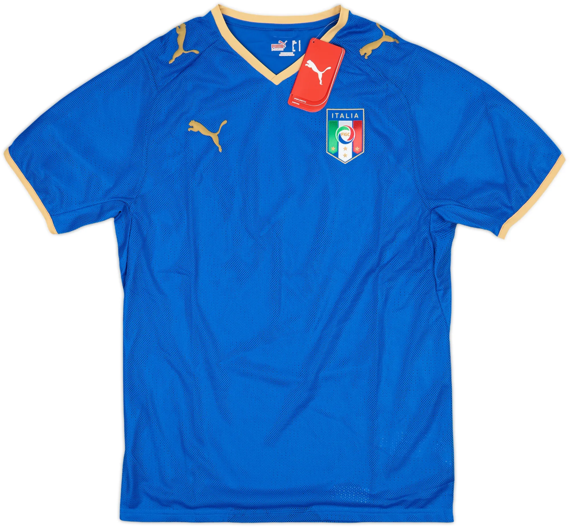 Puma Italy Mens SS Home Shirt 2007