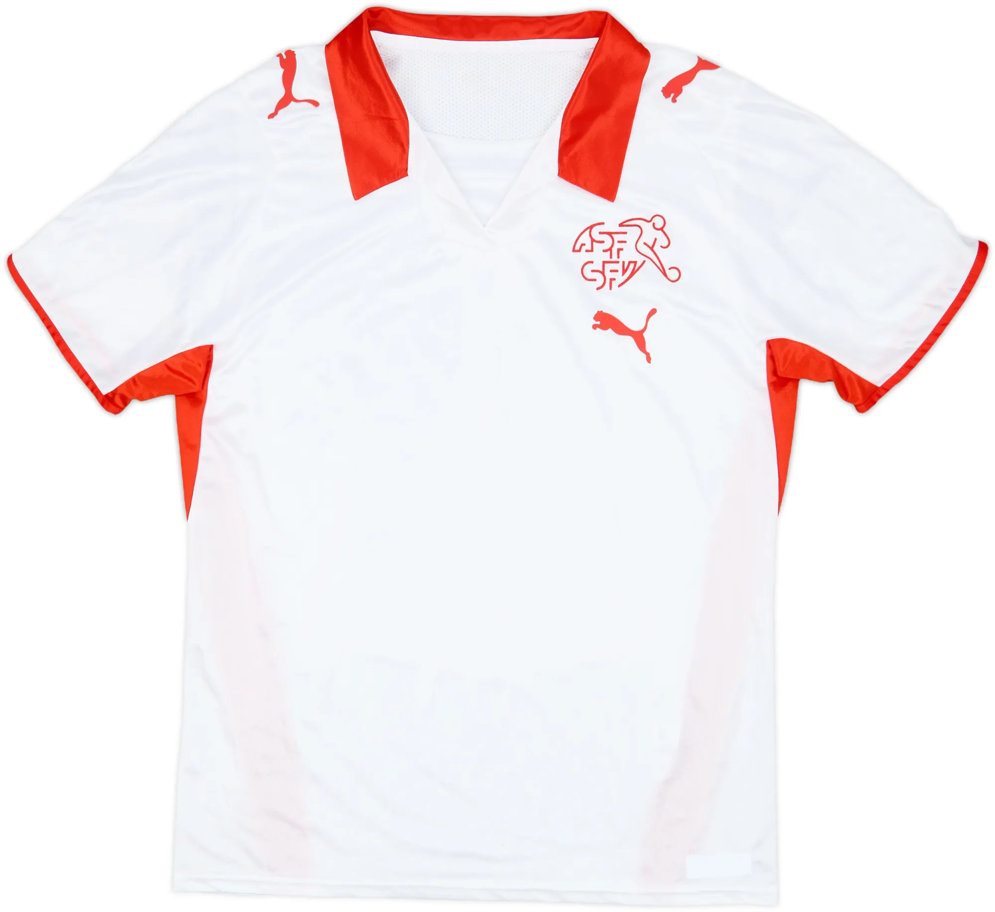 Puma Switzerland Mens SS Away Shirt 2008