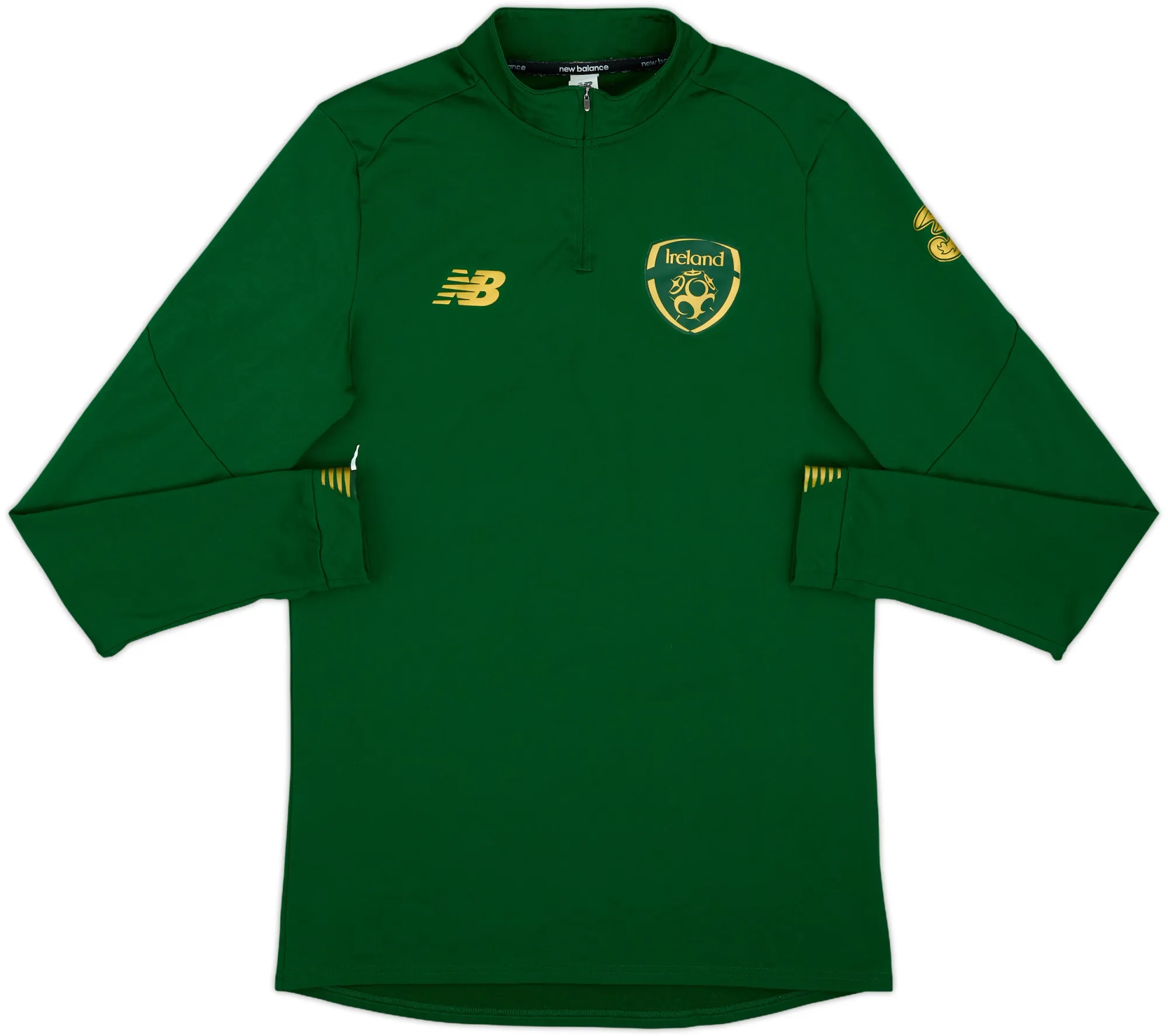2020 Ireland New Balance 1/4 Zip Drill Top - 8/10 - (M)