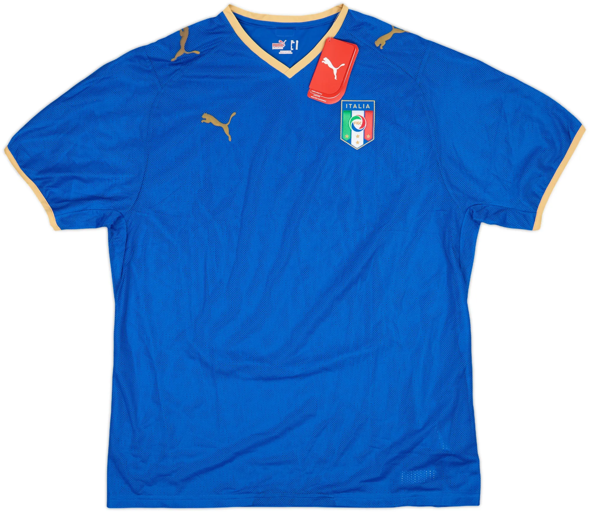 Puma Italy Mens SS Home Shirt 2007