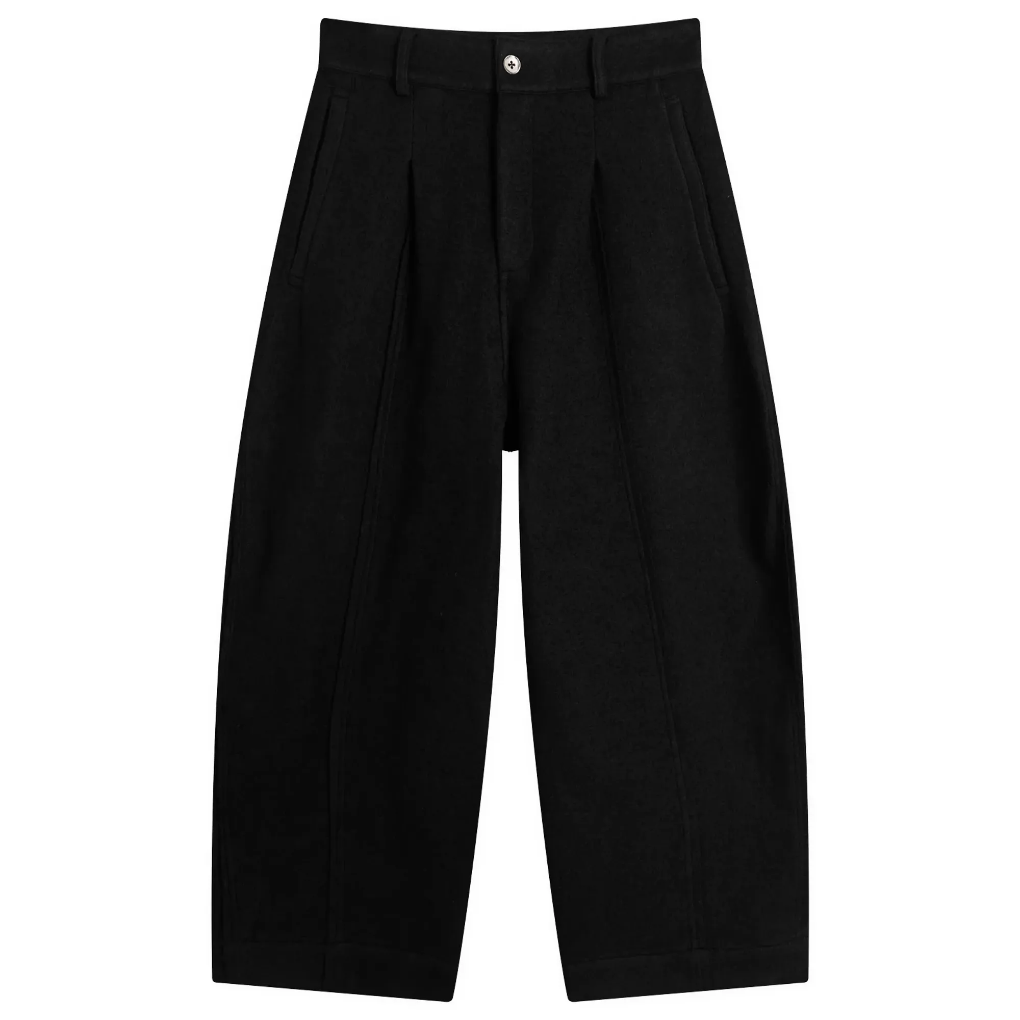 Gander Men's Cottonopolis Wool Trousers Soot