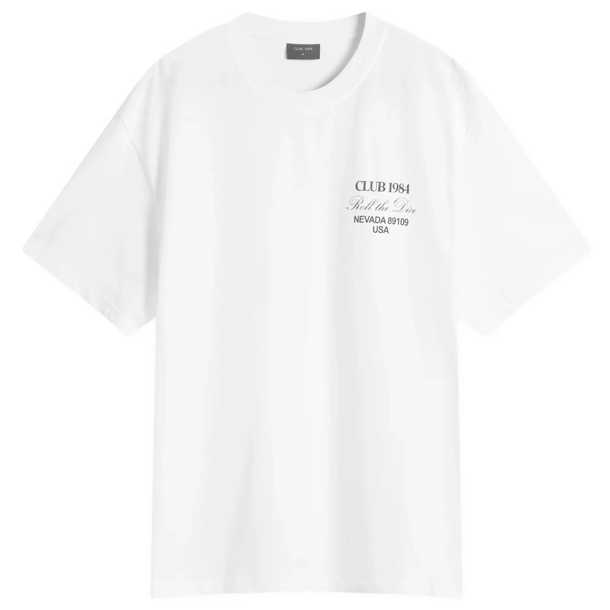 Club 1984 Men's Welcome To Vegas T-Shirt White