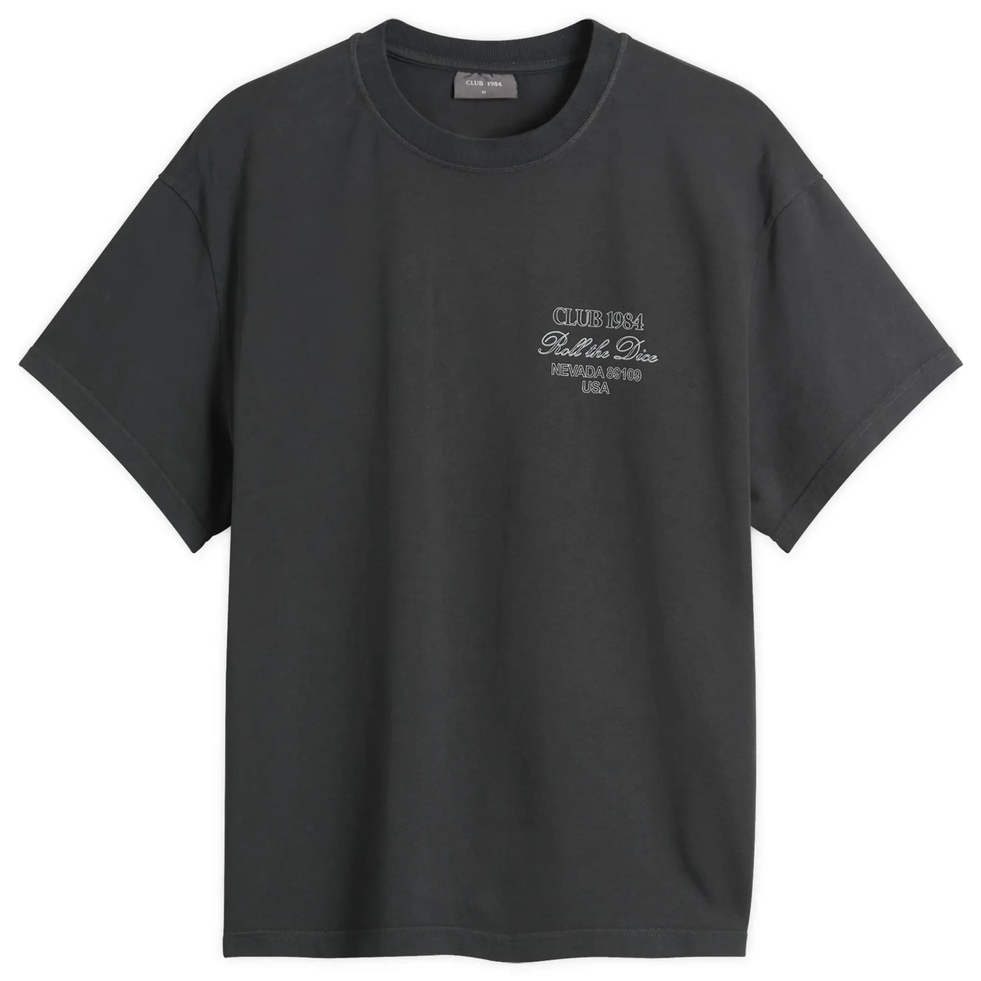 Club 1984 Men's Roll The Dice T-shirt Black