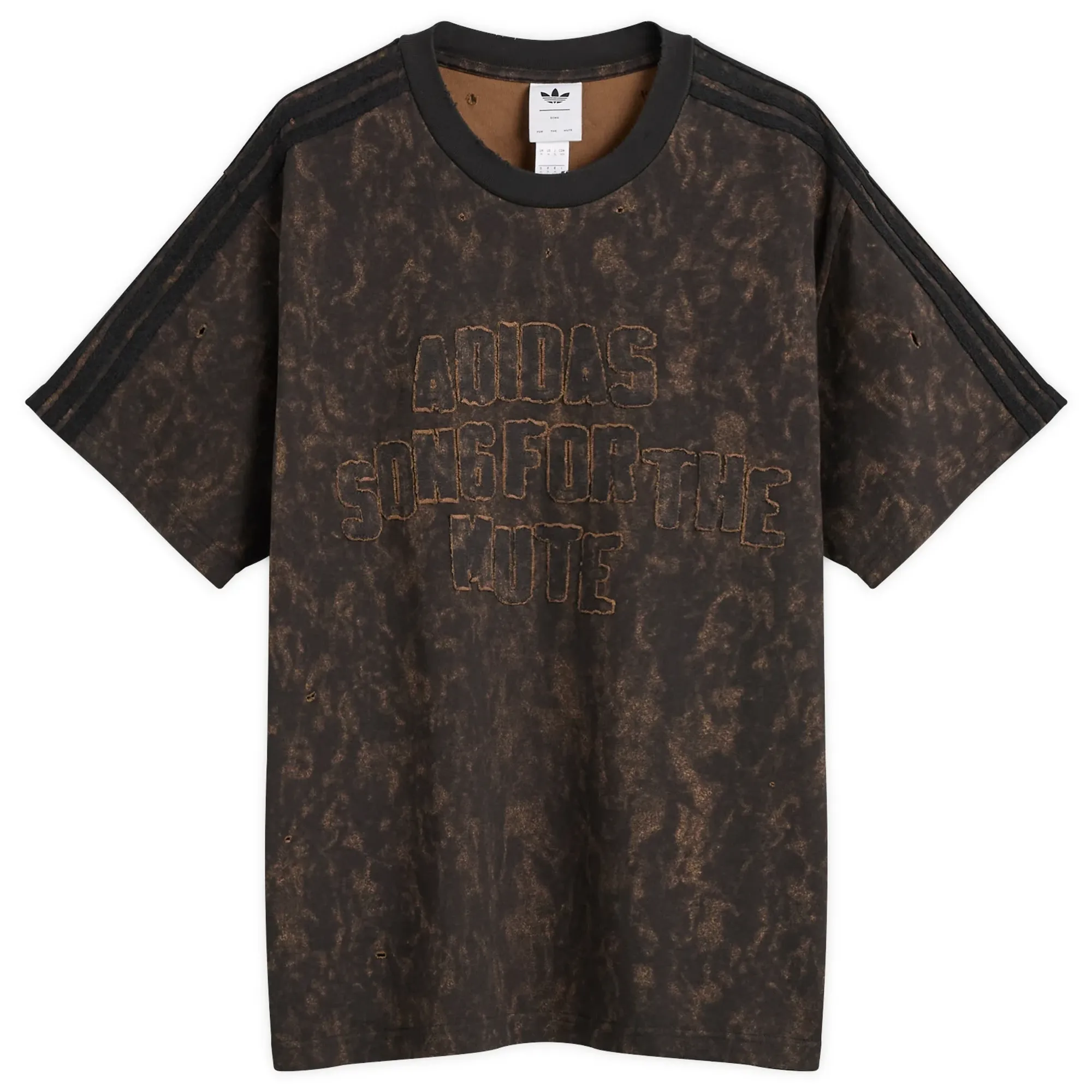 Adidas Men's ADI006 T-Shirt Black/Wild Brown