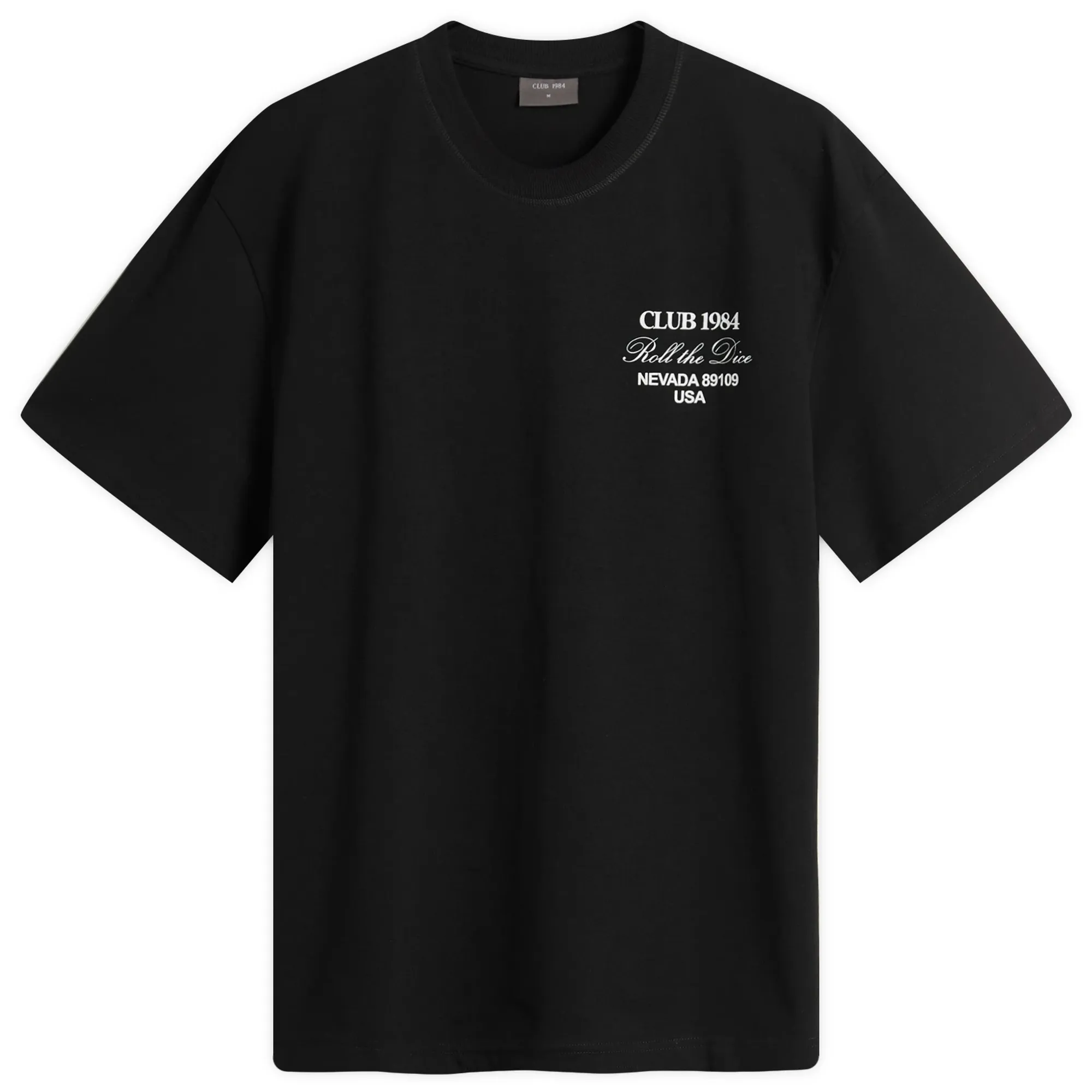 Club 1984 Men's Welcome To Vegas T-Shirt Black