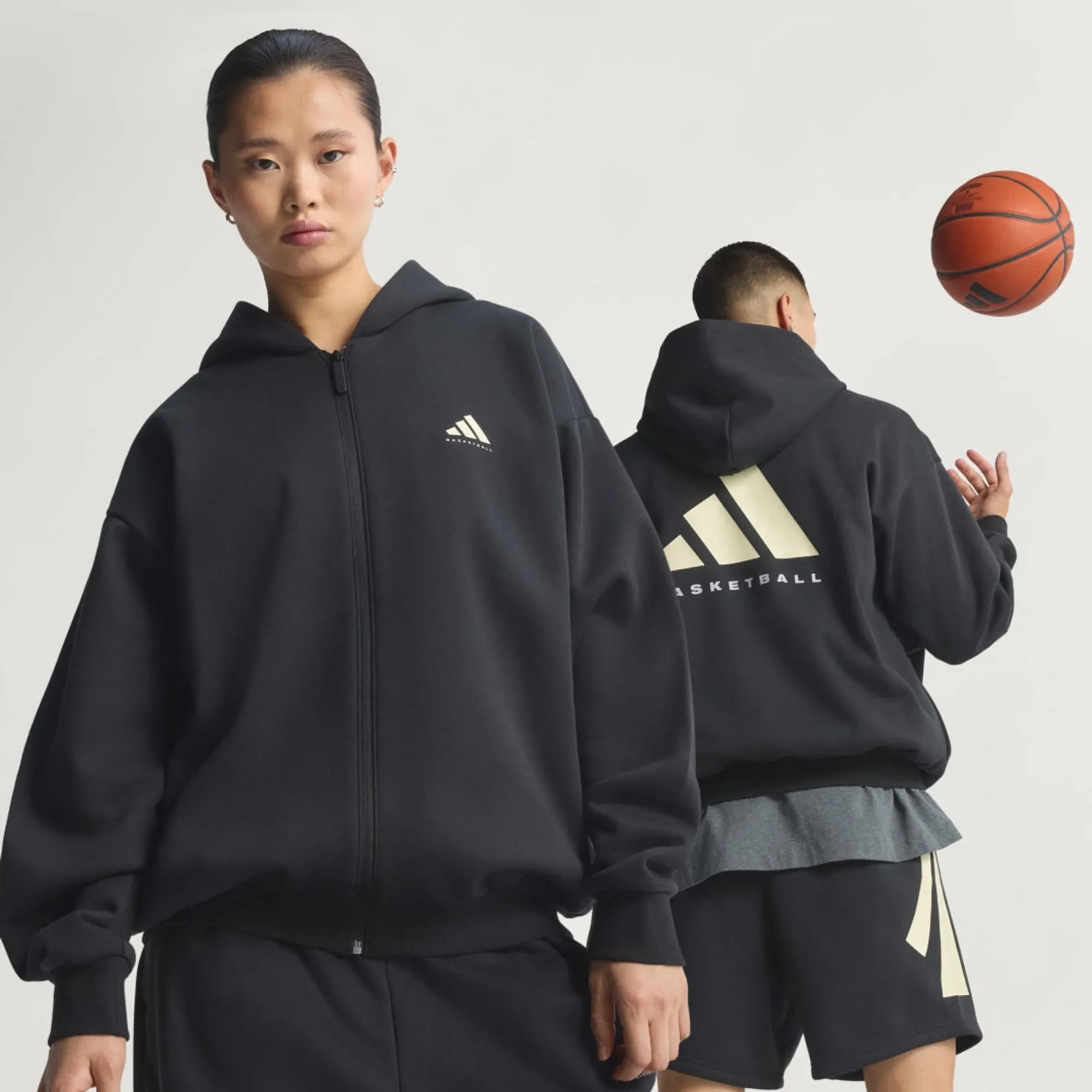 adidas adidas Basketball Full-Zip Hoodie (Gender Neutral)