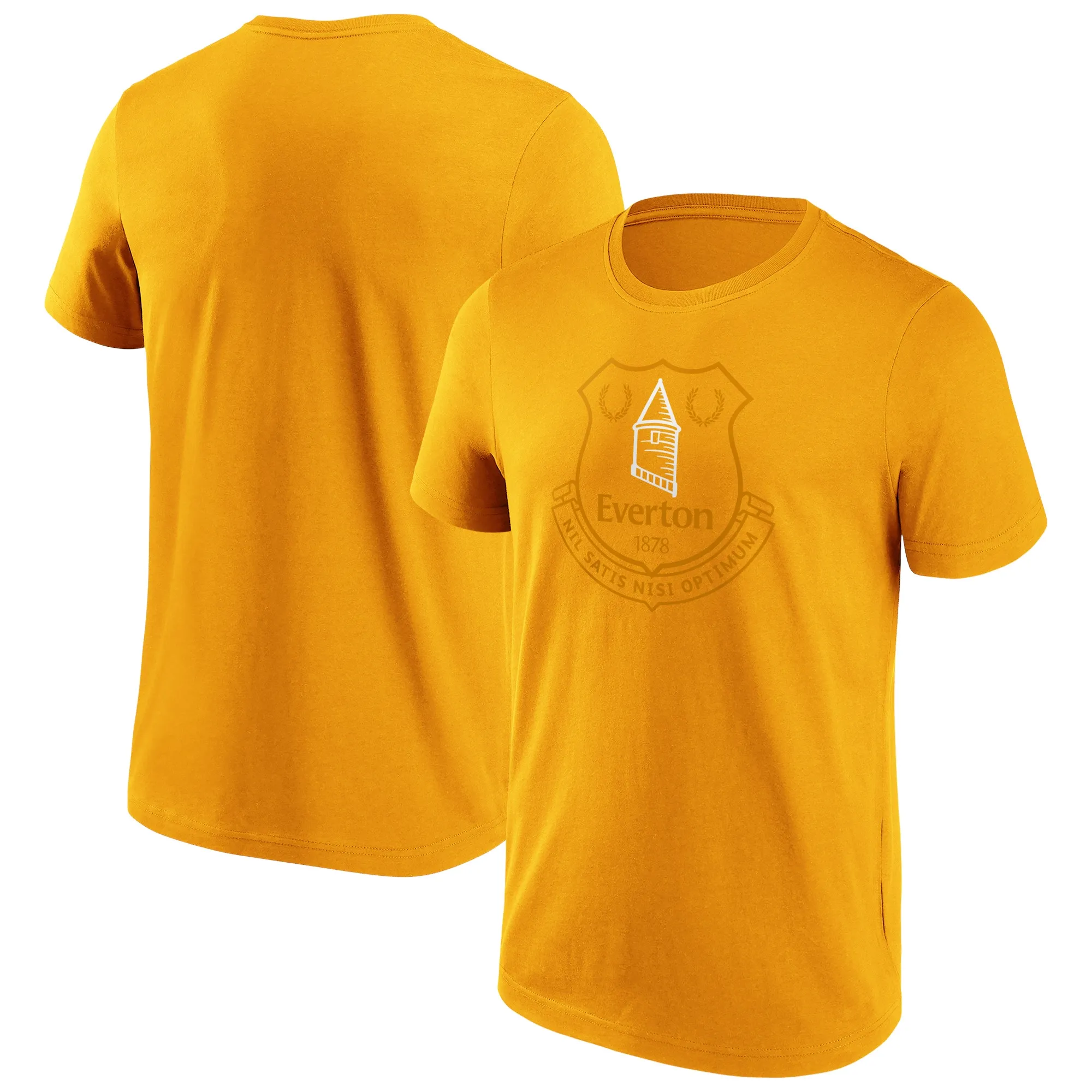 Everton Detail Graphic T-Shirt - Gold - Mens