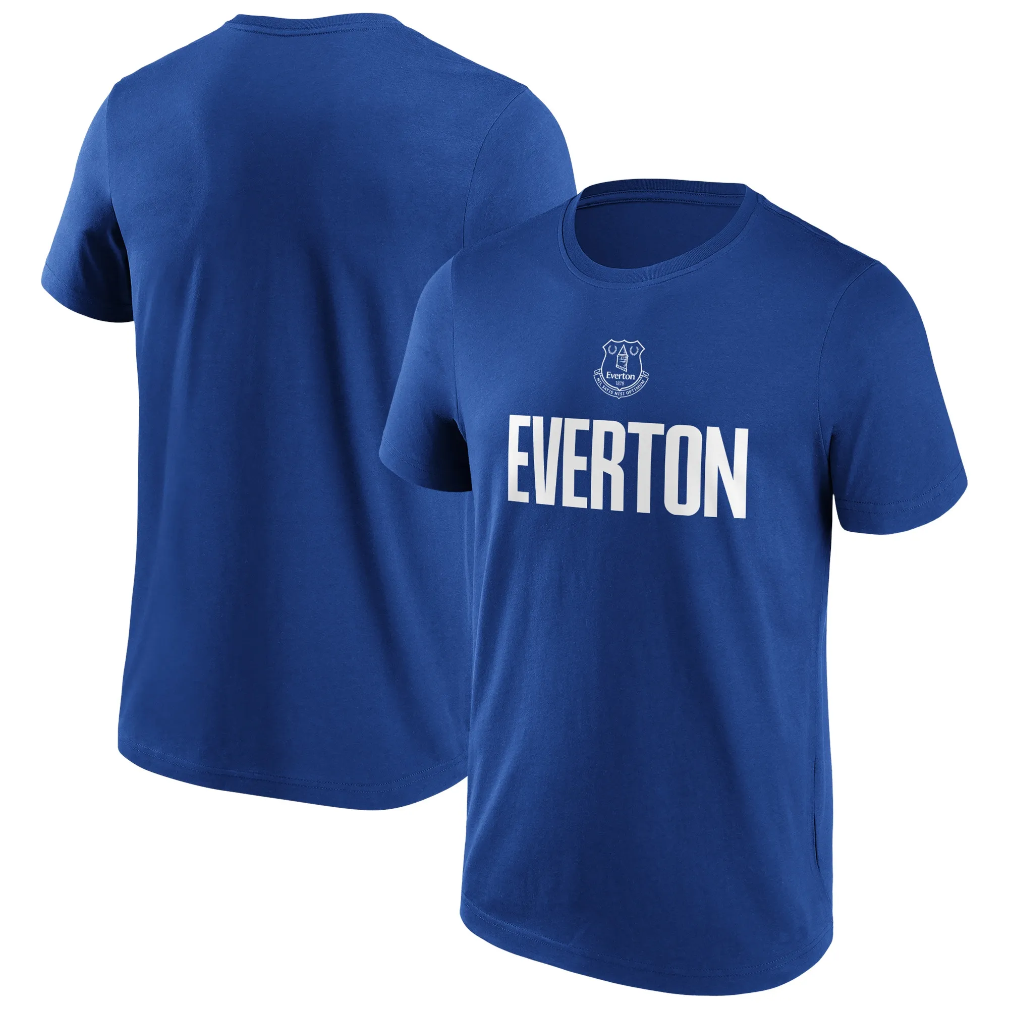 Everton Wordmark Graphic T-shirt - Royal - Mens