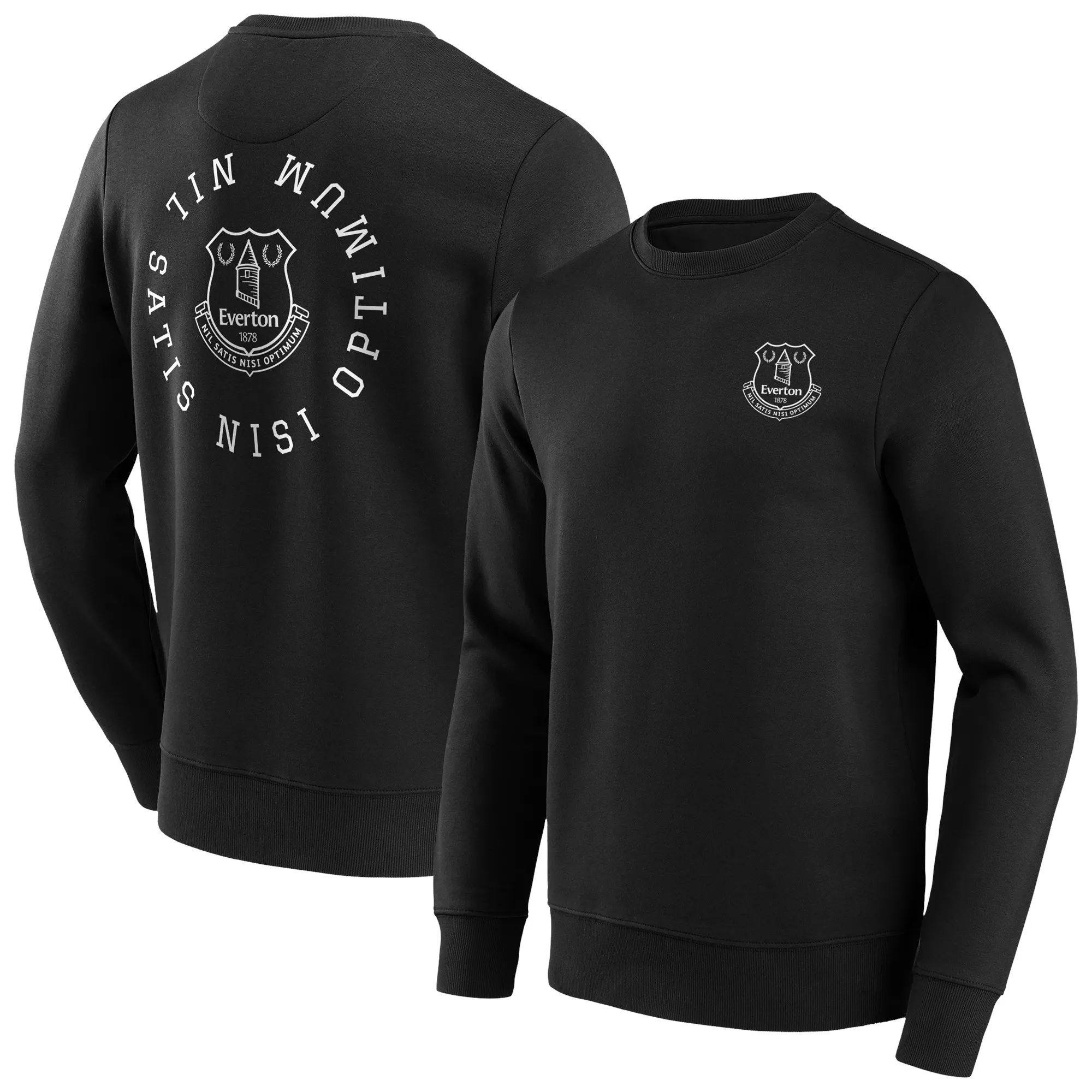 Everton Loop Graphic Sweatshirt - Black - Mens