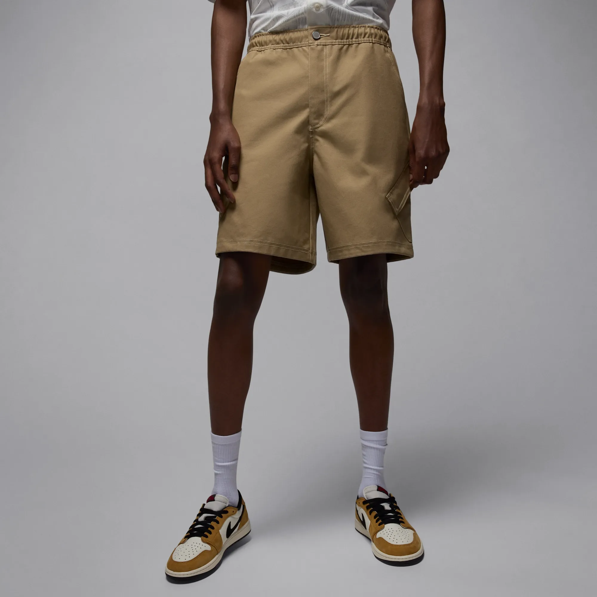 Nike Jordan Essentials Statement Chicago Men's Shorts - Brown - Cotton