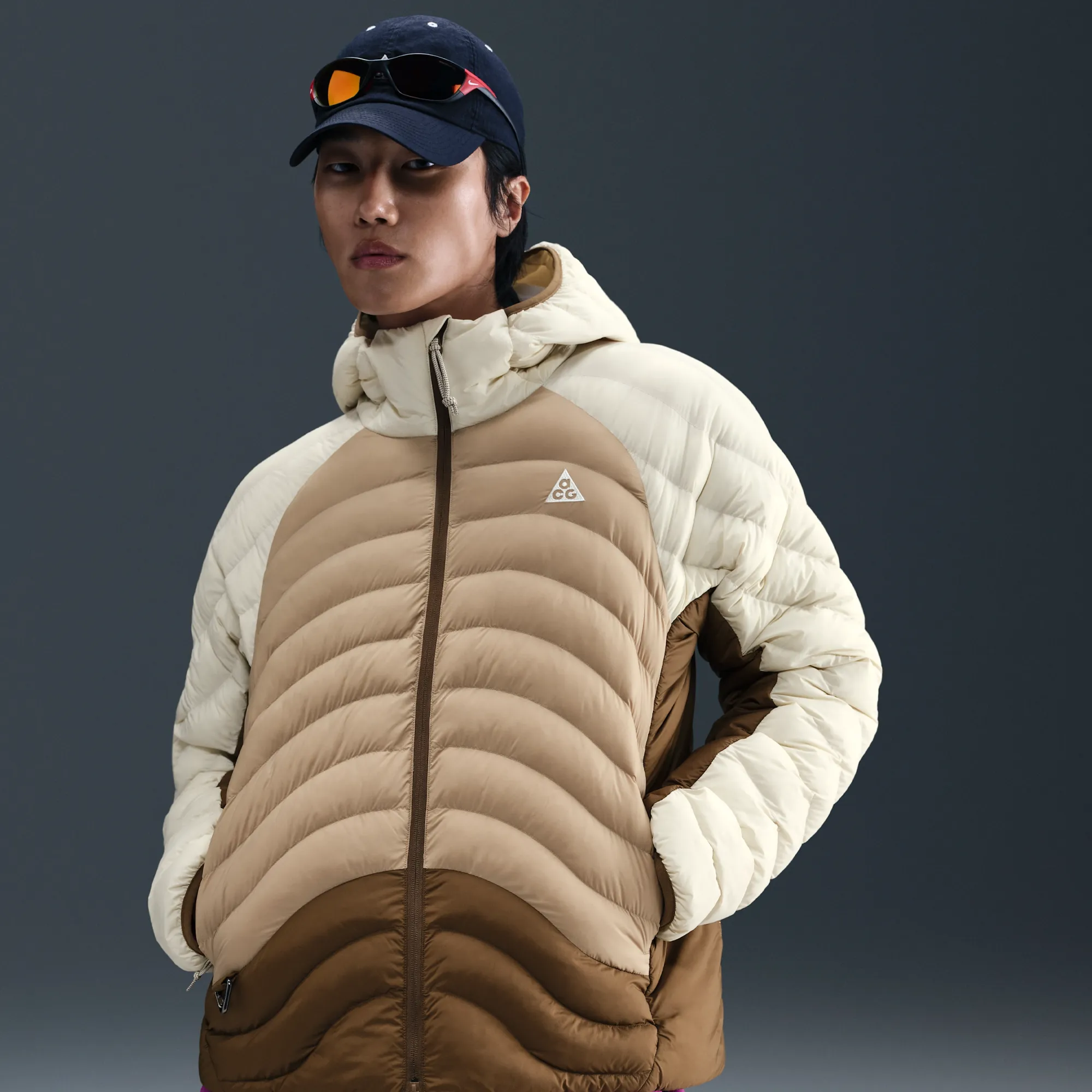 Nike ACG 'Lava Flow' Men's Therma-FIT ADV Jacket - Brown - Nylon