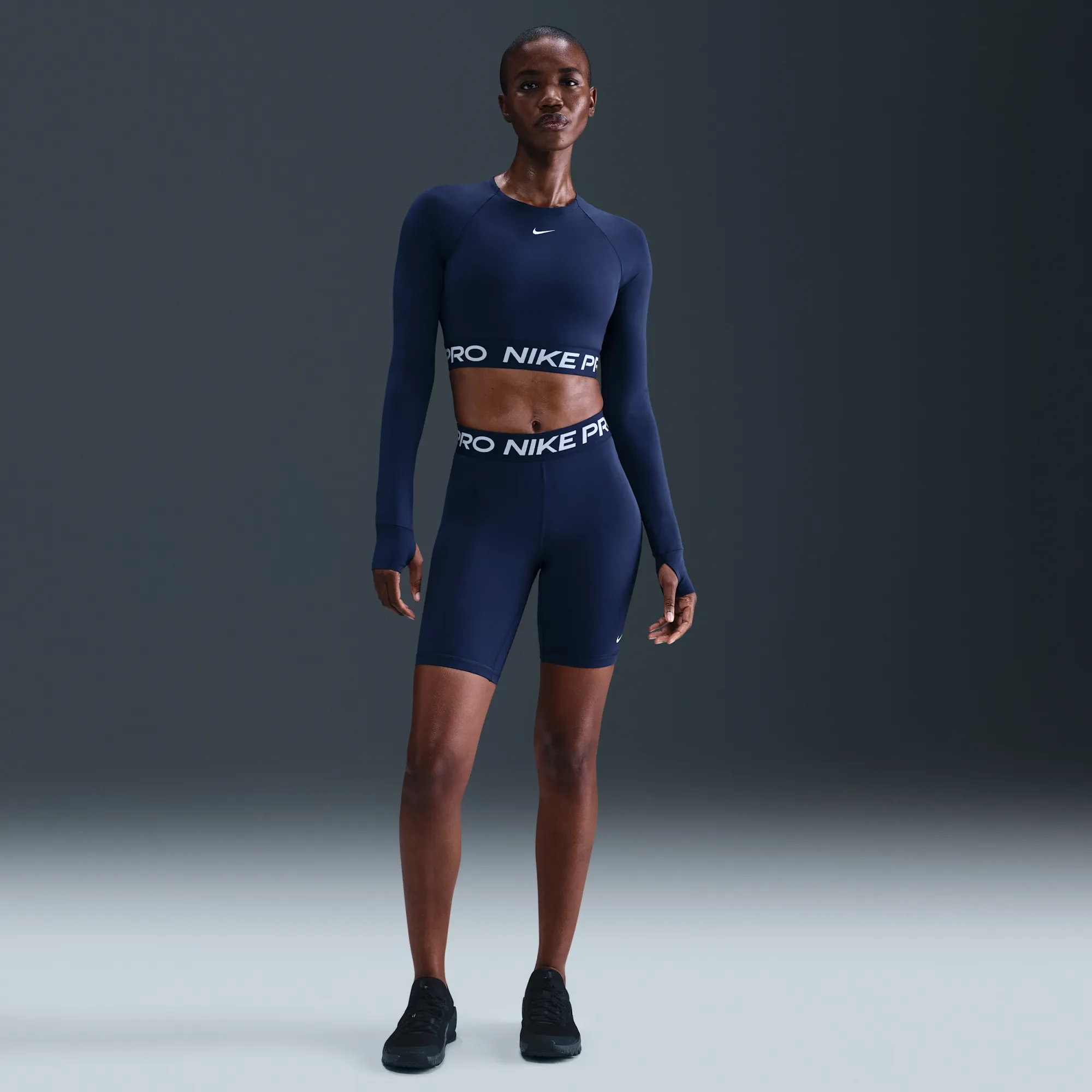 Nike Pro 365 Women's 20cm (approx.) Shorts - Blue - Inseam