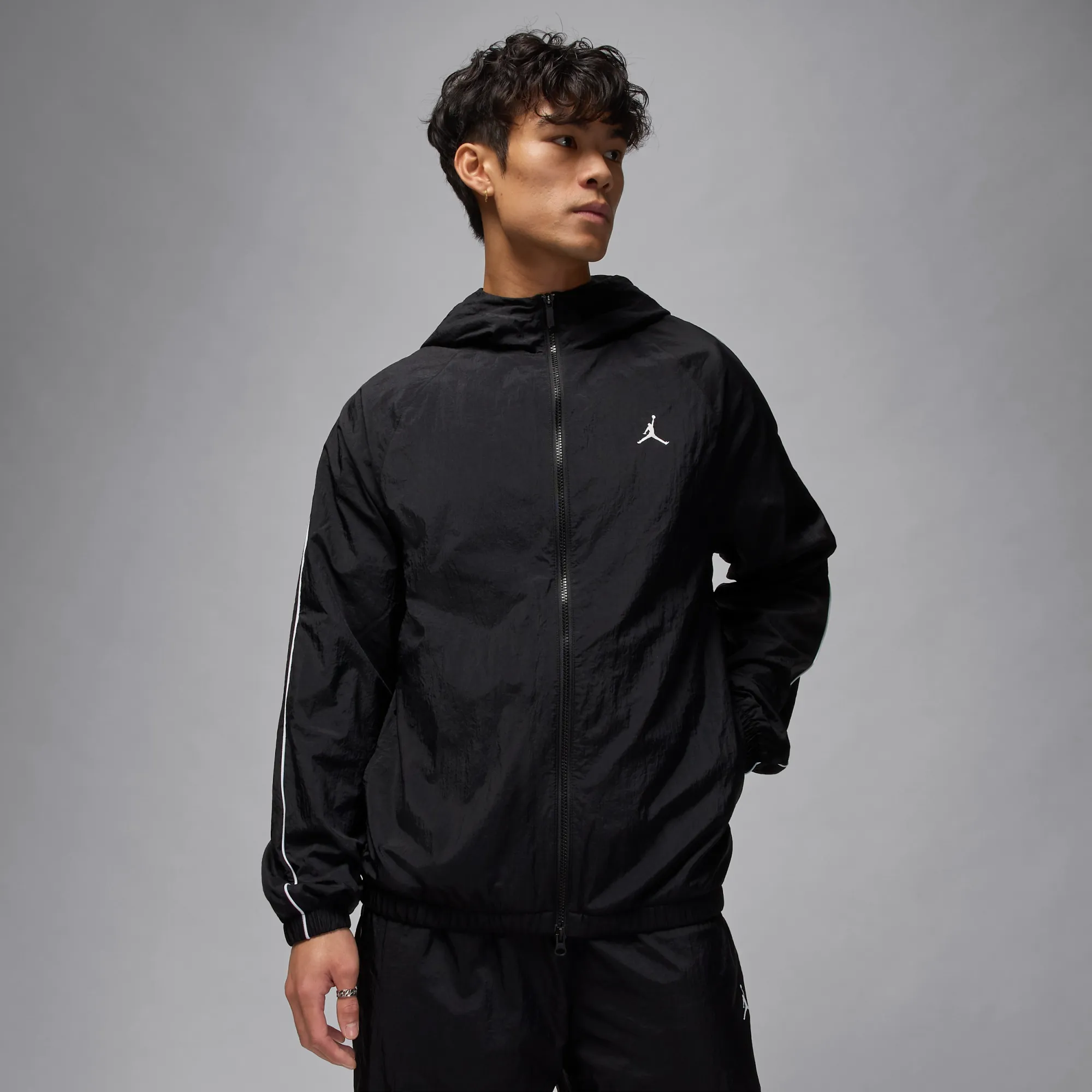 Nike Jordan Sport Classic Men's Jacket - Black - Nylon